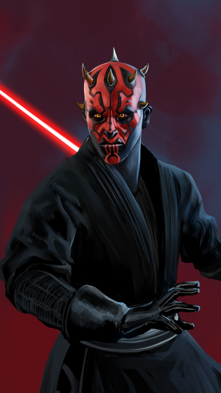 Download mobile wallpaper Star Wars, Sci Fi, Lightsaber, Darth Maul, Sith (Star Wars) for free.