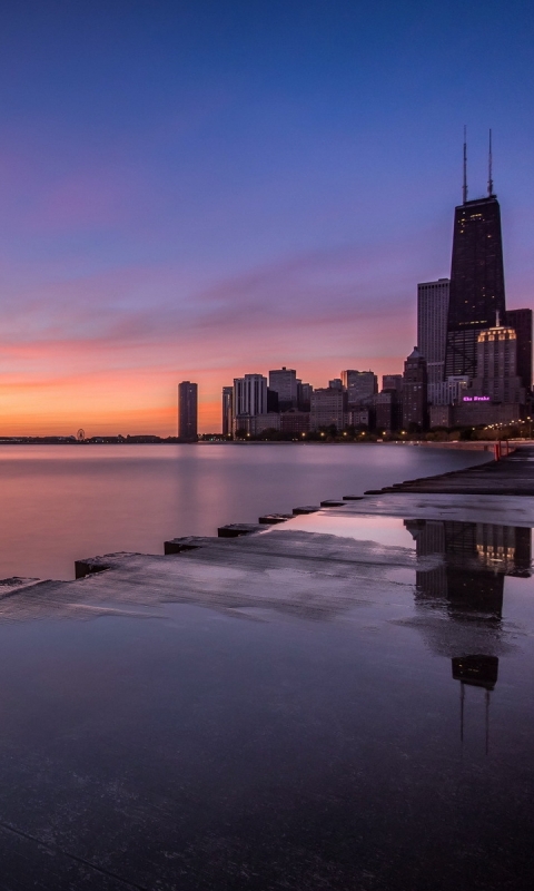 Baixar papel de parede para celular de Chicago, Cidades, Feito Pelo Homem gratuito.