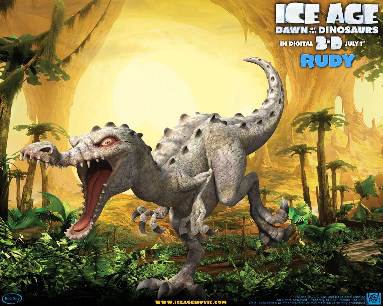 1486726 Hintergrundbild herunterladen filme, ice age 3 die dinosaurier sind los, eiszeit - Bildschirmschoner und Bilder kostenlos