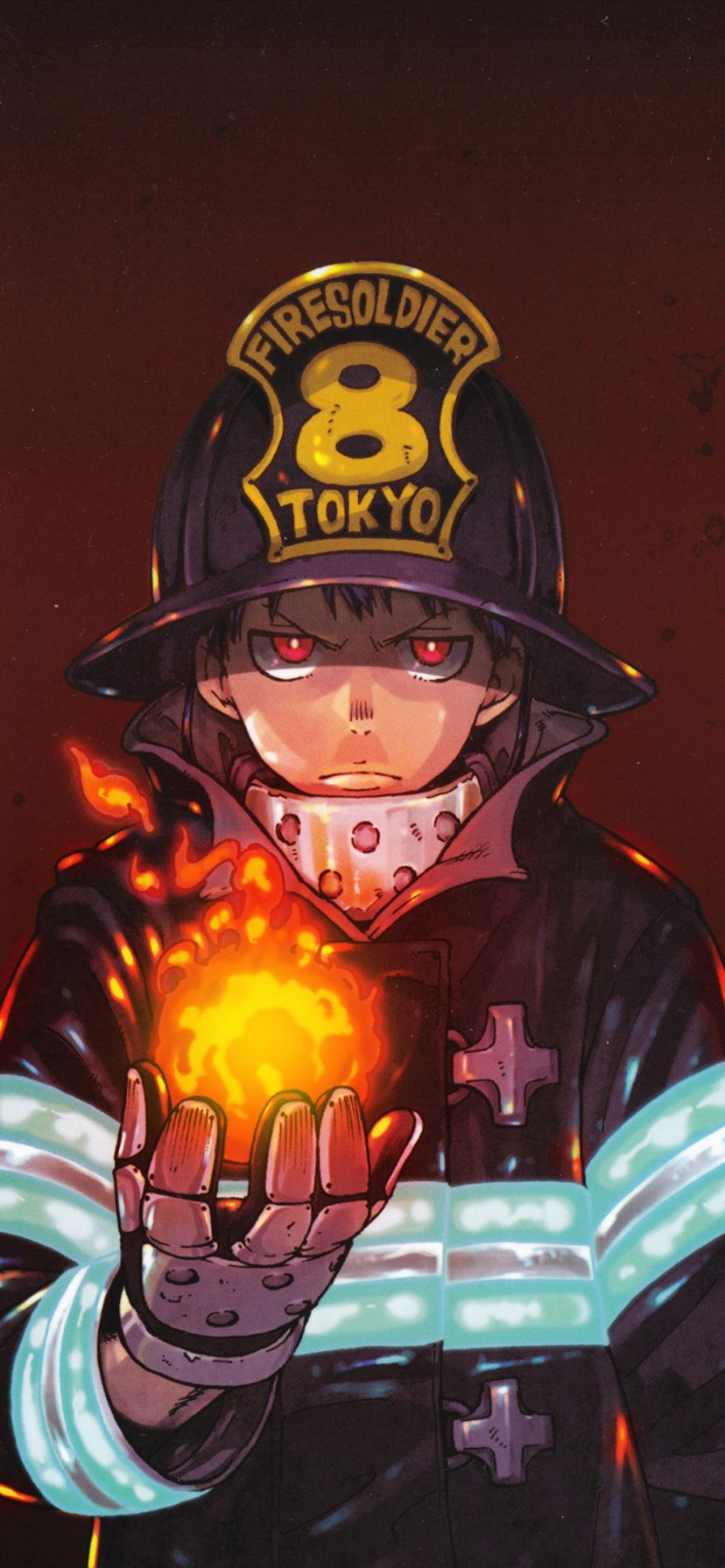 Handy-Wallpaper Animes, Fire Force kostenlos herunterladen.