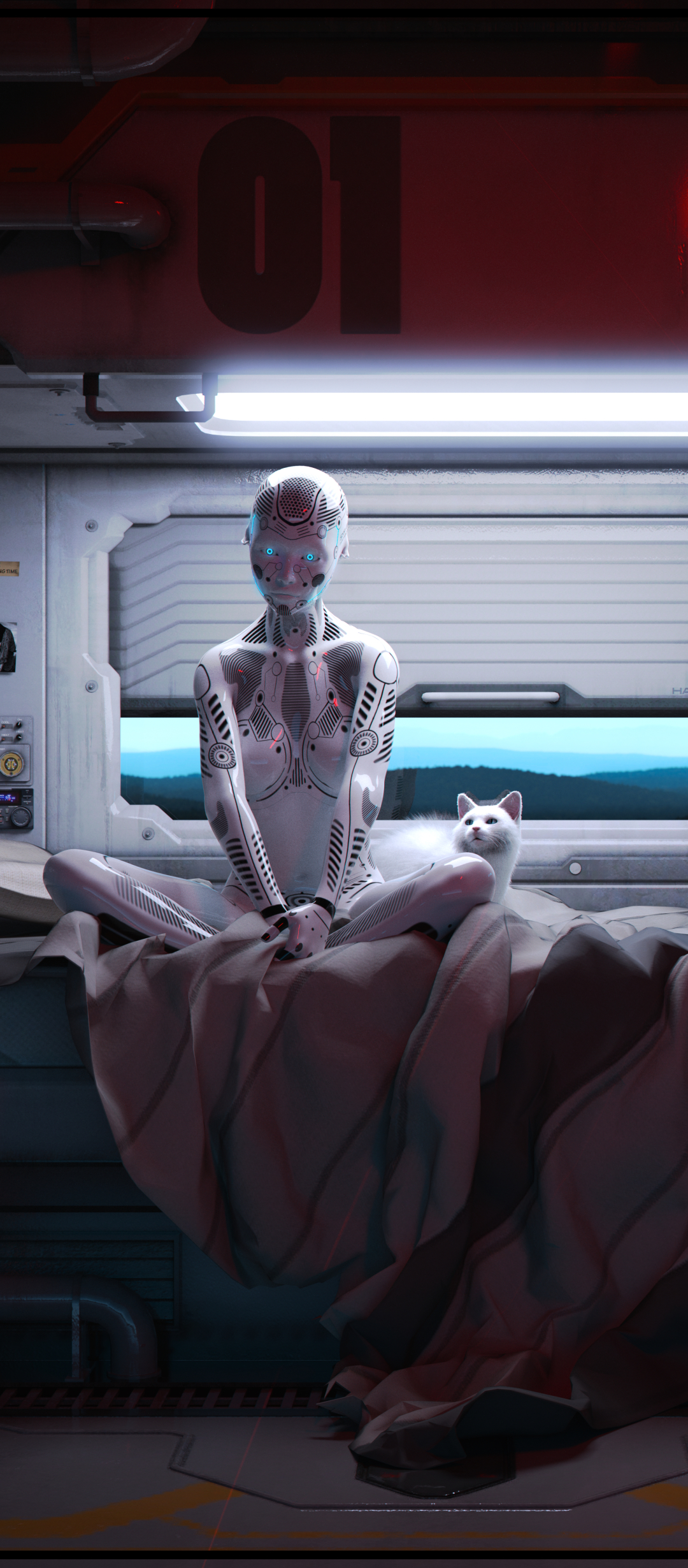 Téléchargez des papiers peints mobile Robot, Science Fiction, Cyborg gratuitement.
