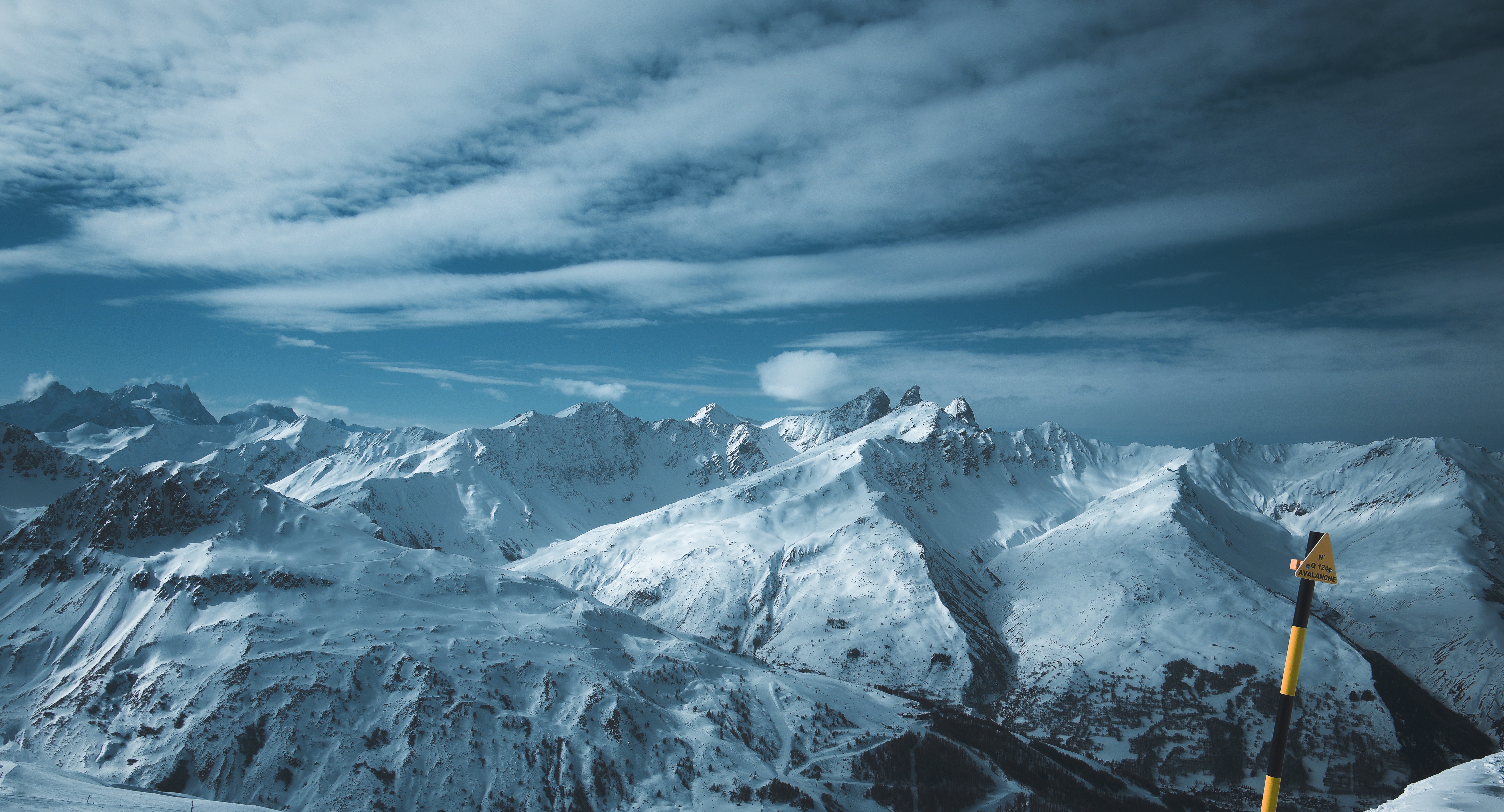 snow, nature, mountains, vertex, top 1080p