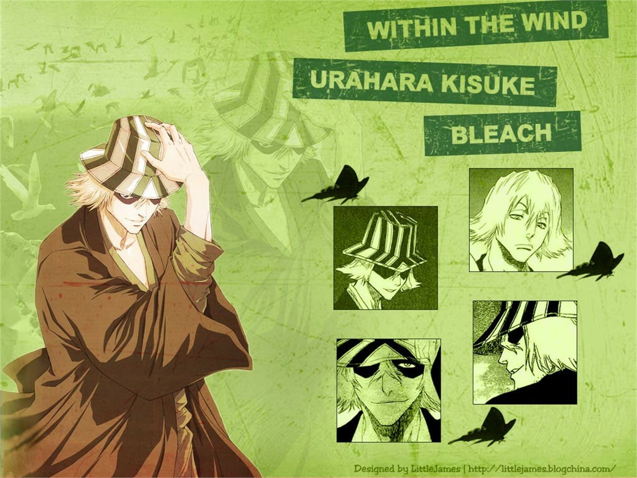 Download mobile wallpaper Anime, Bleach, Kisuke Urahara for free.