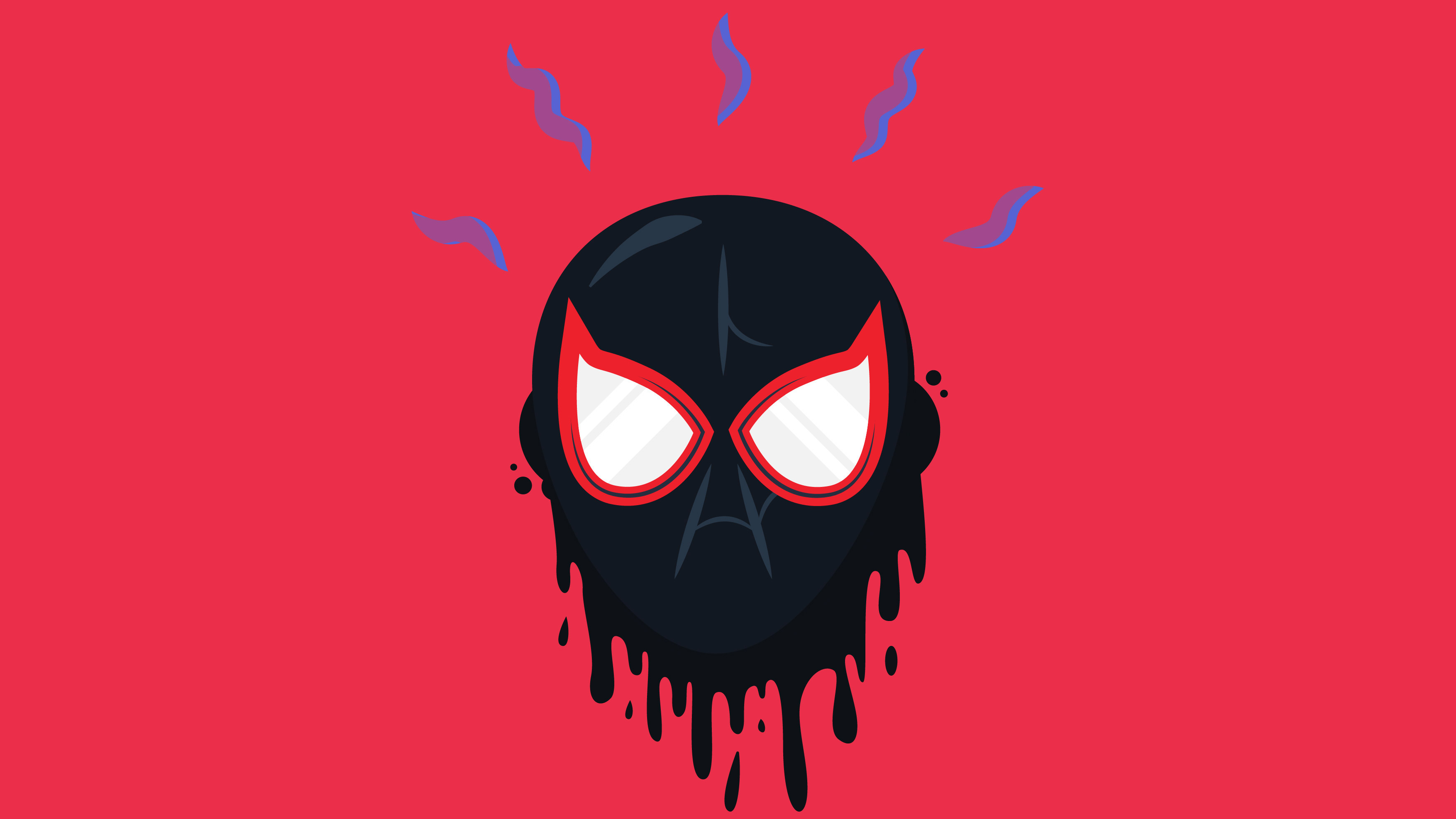 Descarga gratuita de fondo de pantalla para móvil de Minimalista, Historietas, Spider Man.