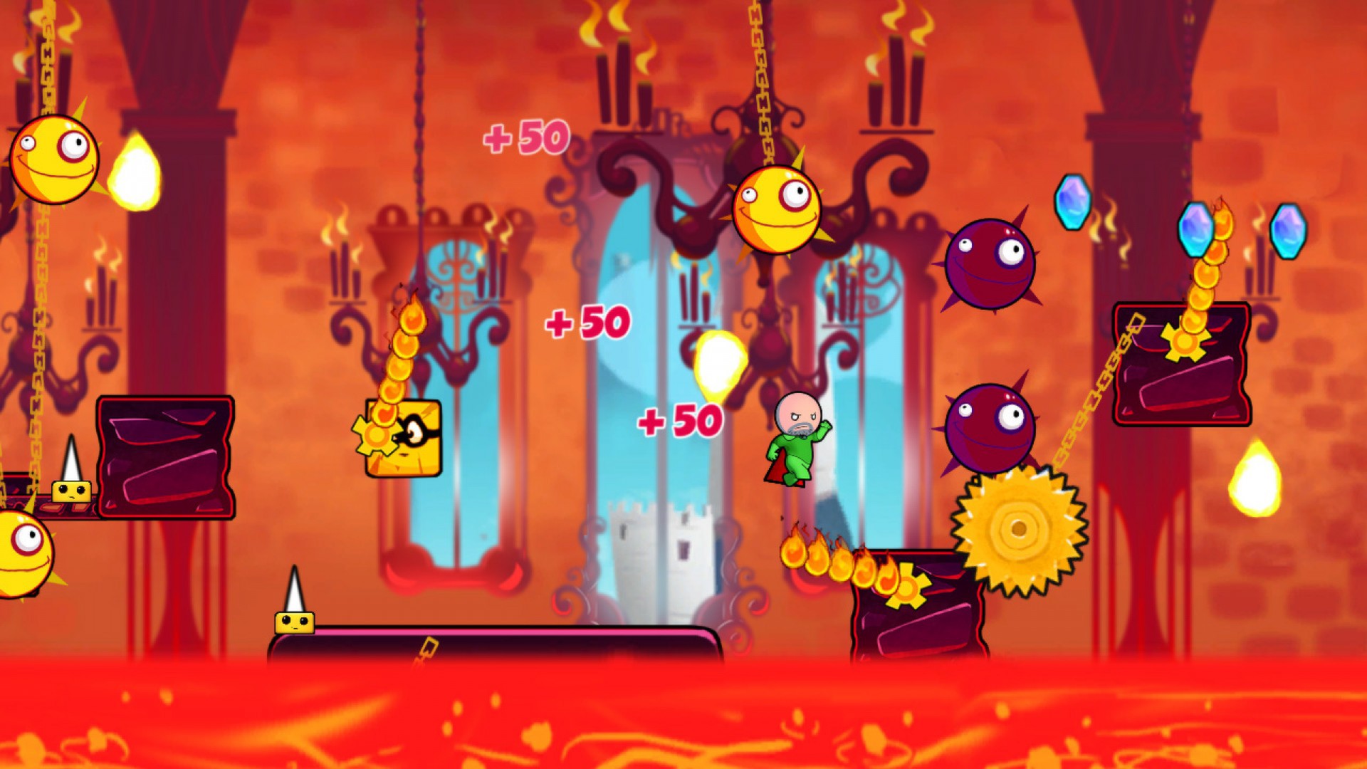 video game, cloudberry kingdom HD for desktop 1080p