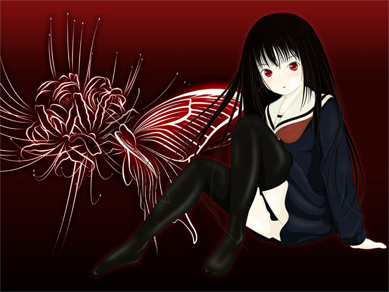 Download mobile wallpaper Anime, Jigoku Shōjo for free.