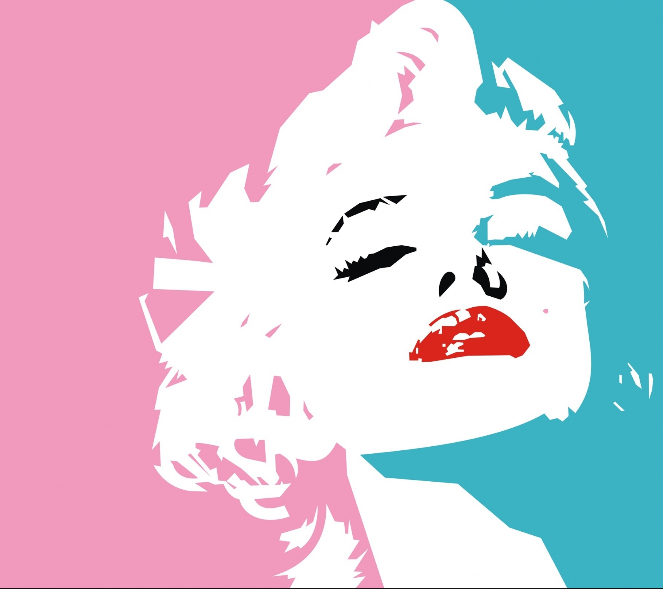 Free download wallpaper Pink, Marilyn Monroe, Portrait, Celebrity, Minimalist, Actress on your PC desktop