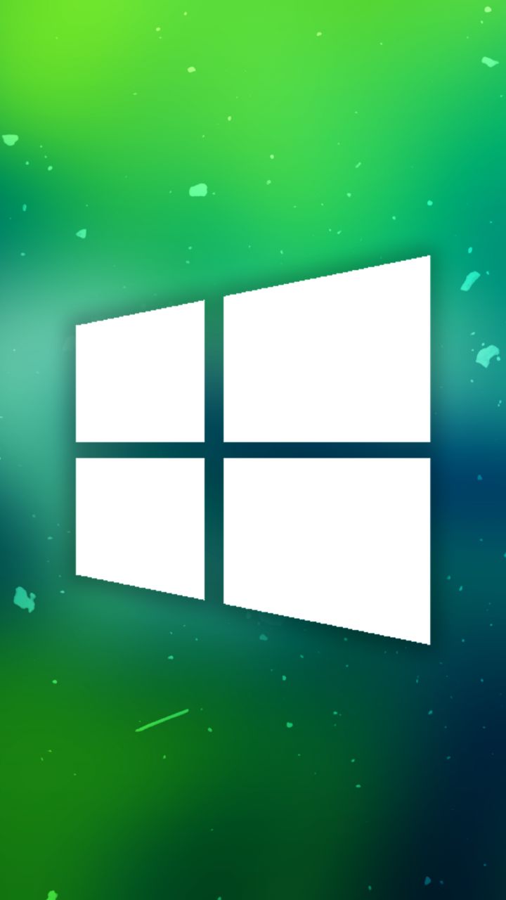 Скачать картинку Окна, Зеленый, Технологии, Windows 10 в телефон бесплатно.