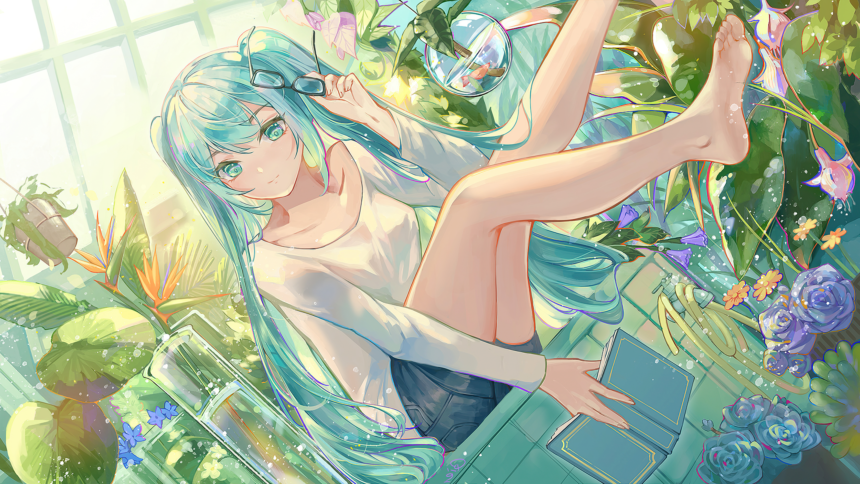 Laden Sie das Vocaloid, Hatsune Miku, Animes-Bild kostenlos auf Ihren PC-Desktop herunter