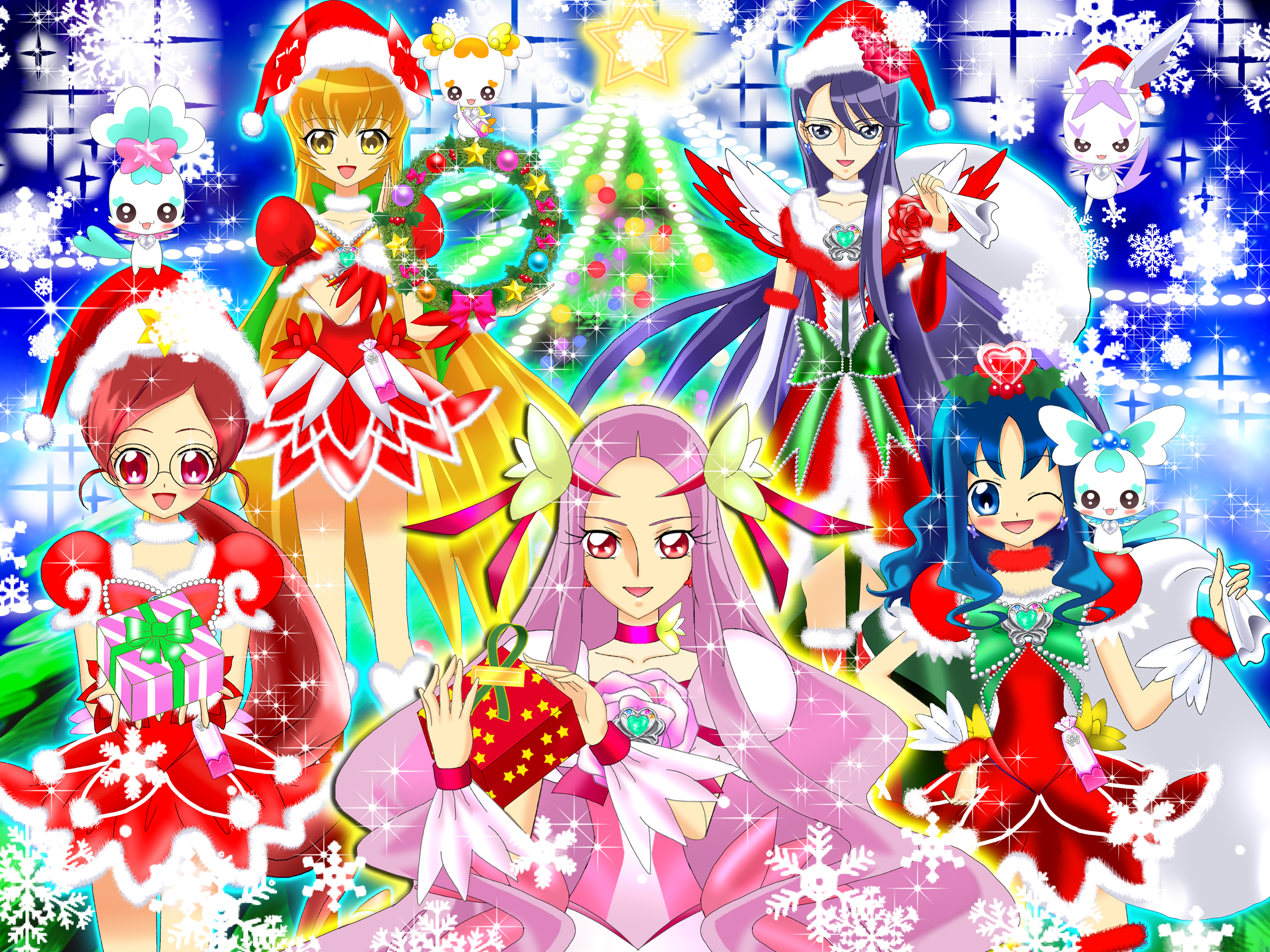 Популярные заставки и фоны Кельн (Pretty Cure) на компьютер