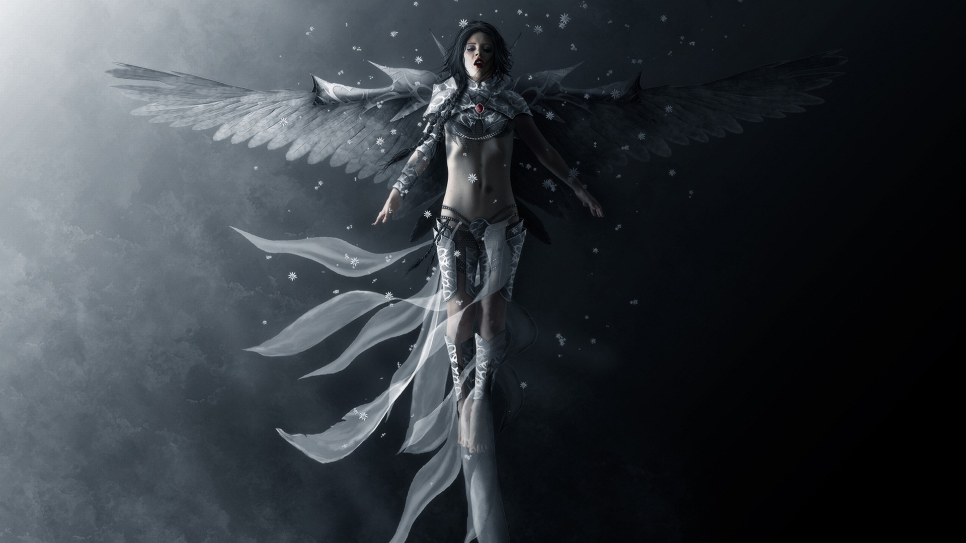 Download mobile wallpaper Fantasy, Angel, Wings for free.