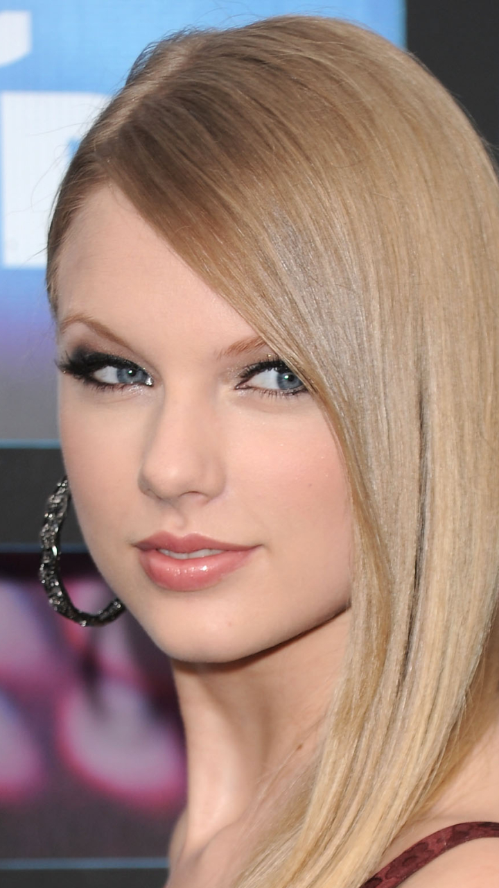 Download mobile wallpaper Music, Singer, Blonde, Blue Eyes, American, Taylor Swift for free.