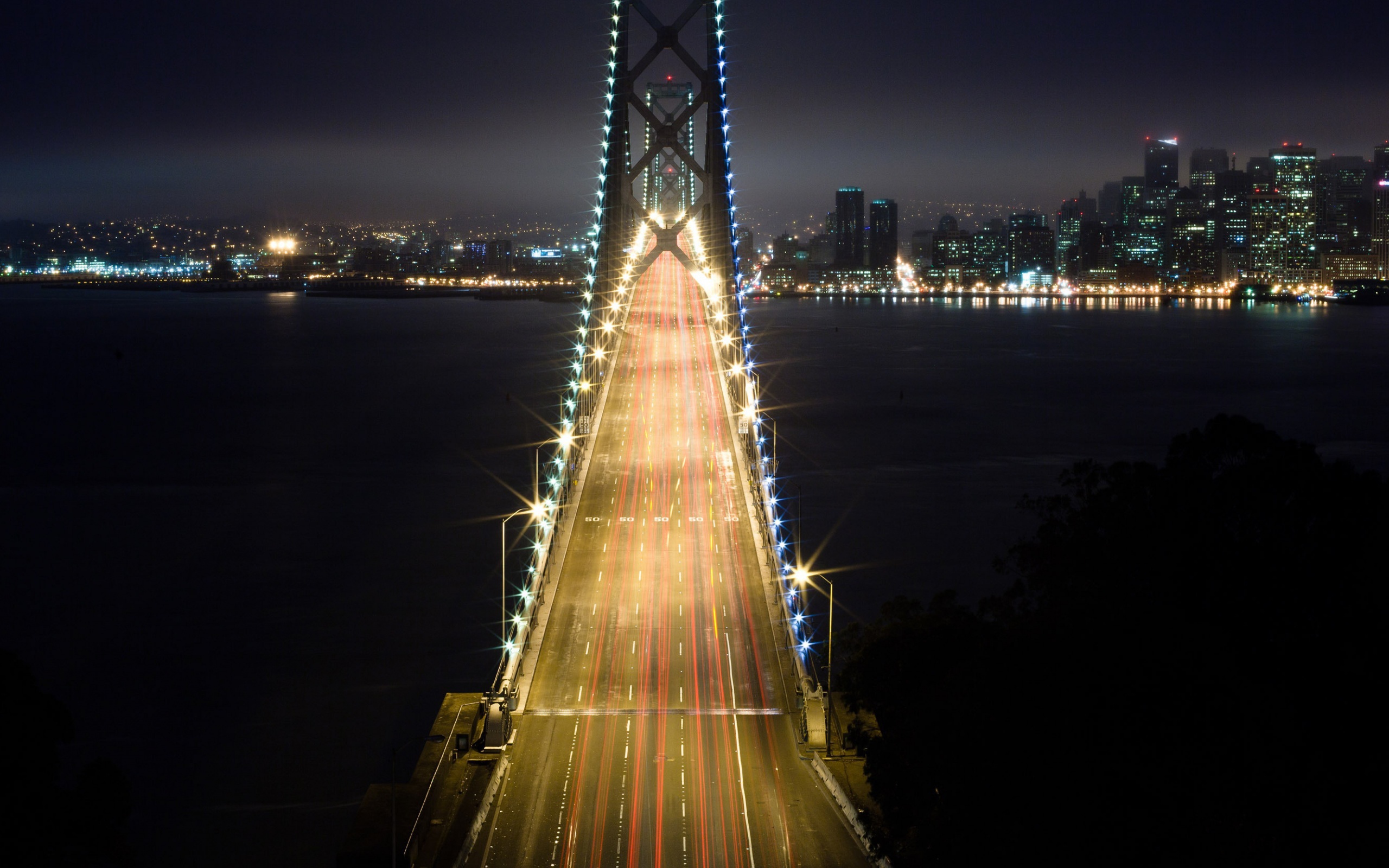 Free download wallpaper Bridges, San Francisco, Bay Bridge, Man Made on your PC desktop