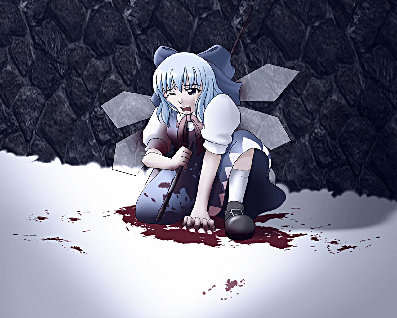 Free download wallpaper Anime, Touhou, Cirno (Touhou) on your PC desktop