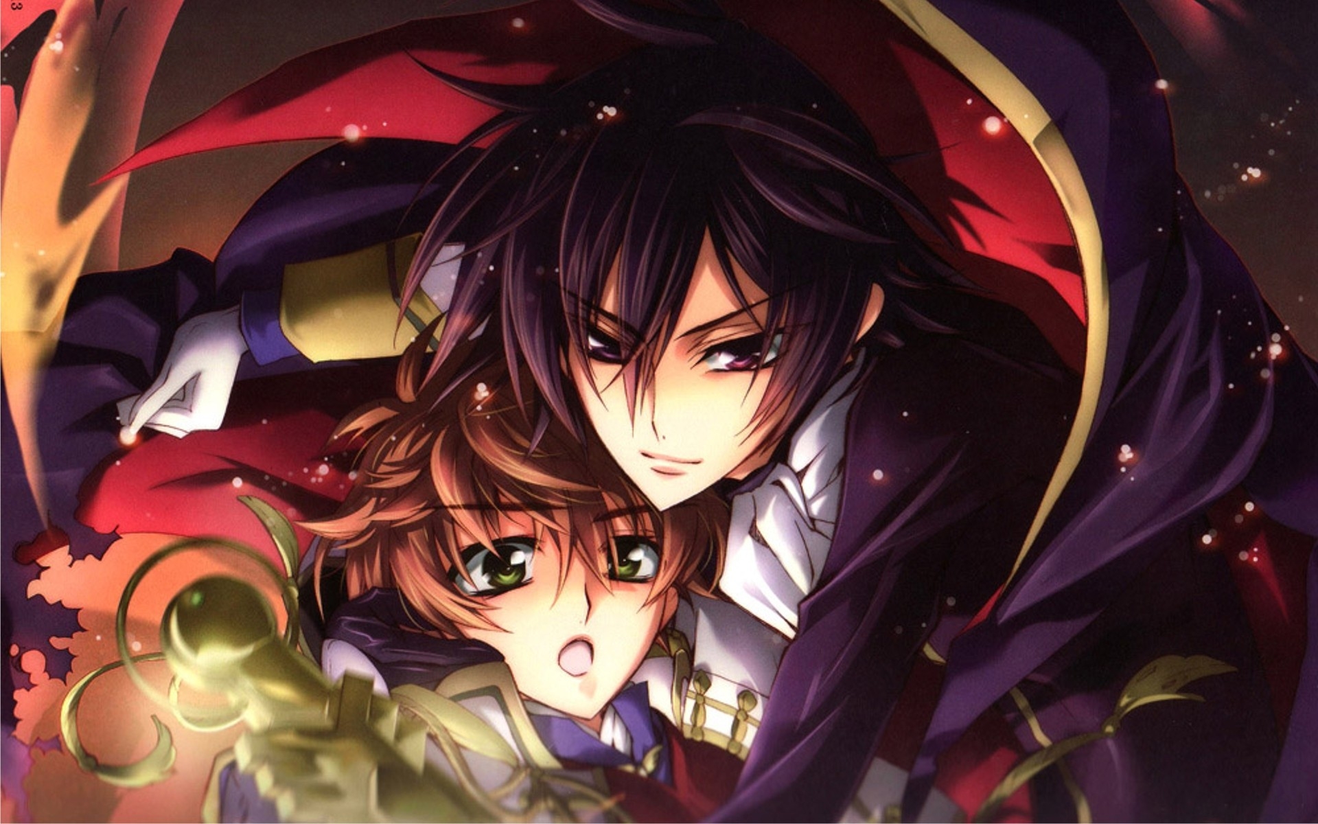 Descarga gratis la imagen Animado, Lelouch Lamperouge, Suzaku Kururugi, Code Geass: Lelouch Of The Rebellion en el escritorio de tu PC