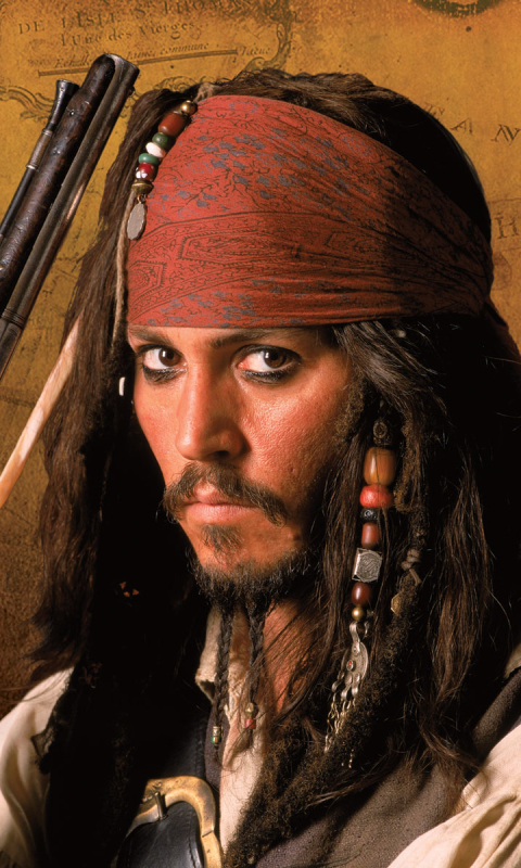 Handy-Wallpaper Fluch Der Karibik, Johnny Depp, Pirat, Filme, Jack Sparrow, Piraten Der Karibik kostenlos herunterladen.