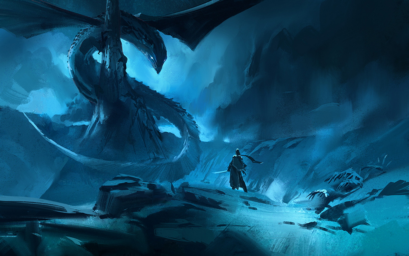 Free download wallpaper Fantasy, Dragon on your PC desktop