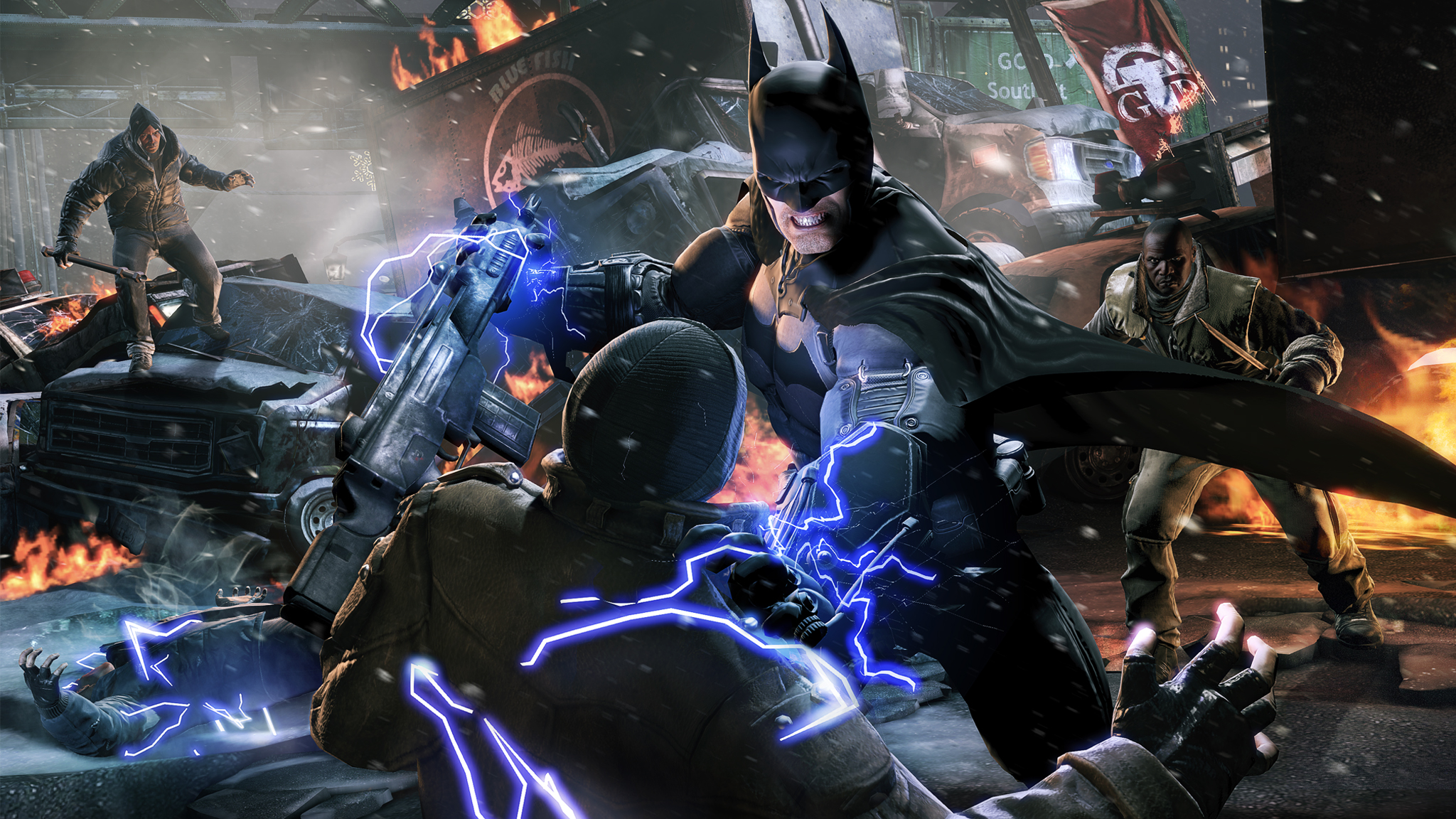 312032 baixar papel de parede videogame, batman: arkham origins, homem morcego - protetores de tela e imagens gratuitamente