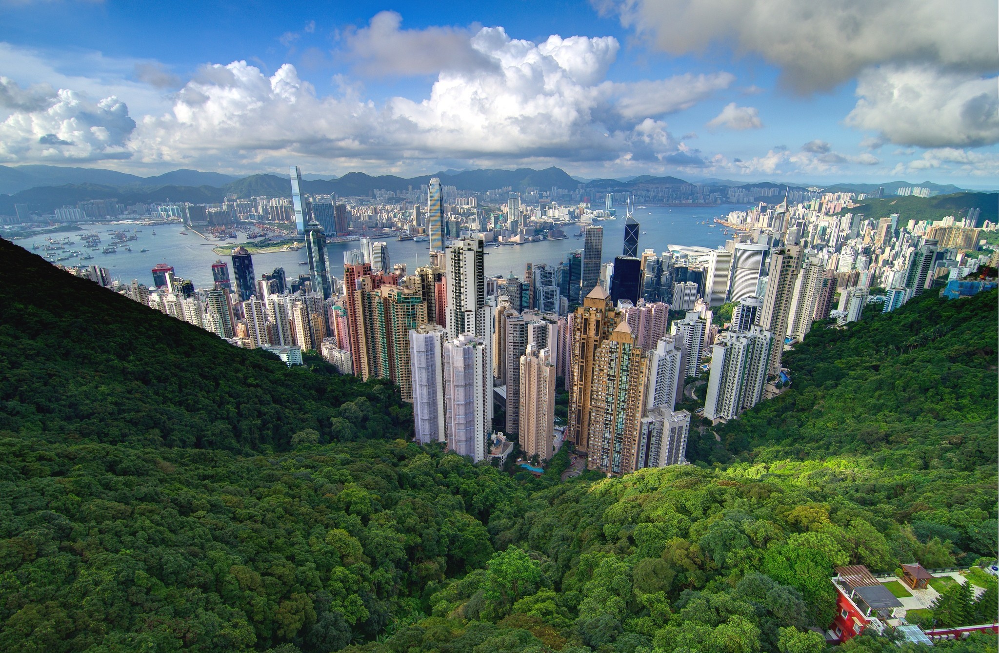 Free download wallpaper Cities, China, Hong Kong, Man Made on your PC desktop