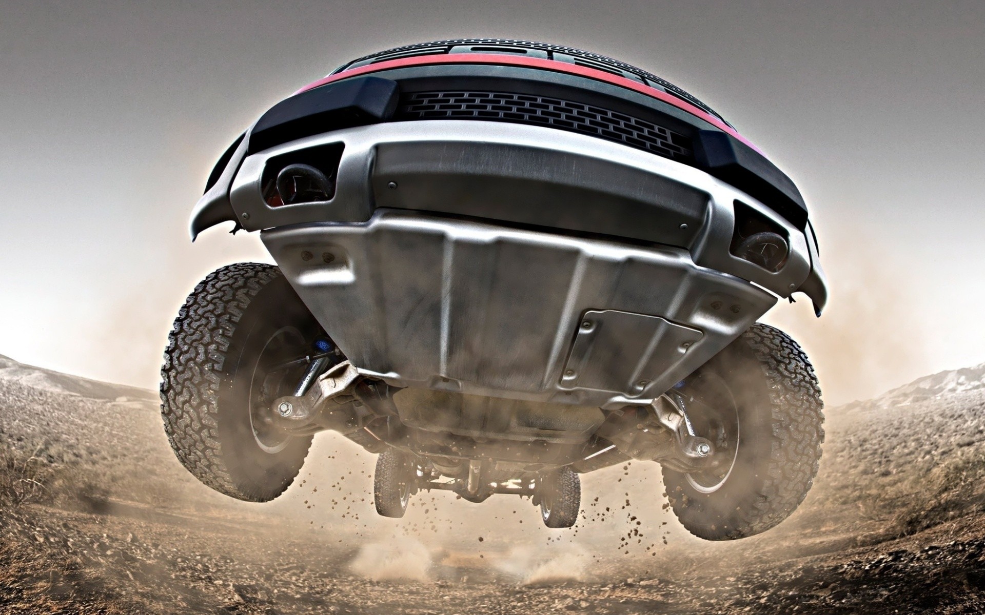 vehicles, ford raptor, ford, jump, stop action