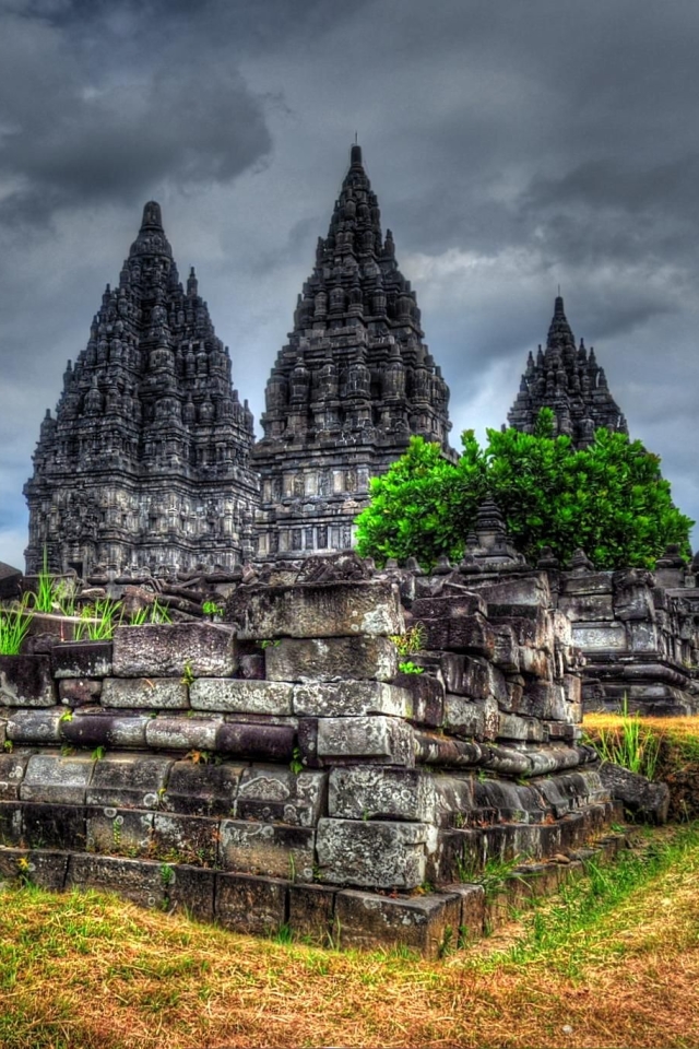 Скачати мобільні шпалери Індонезія, Храми, Релігійний, Храм Прамбанан, Ява (Індонезія), Індуїстський Храм безкоштовно.