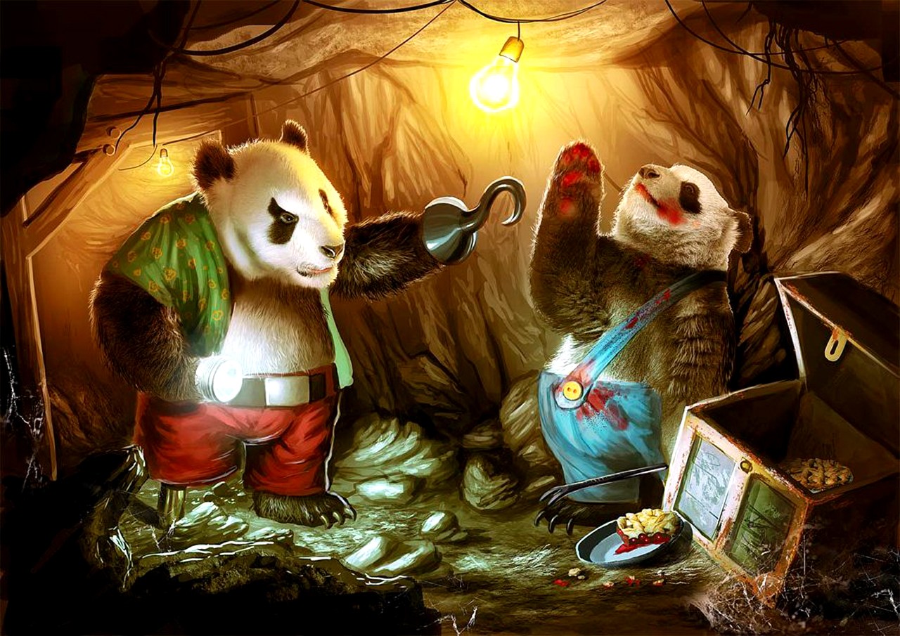 Free download wallpaper Animal, Panda on your PC desktop