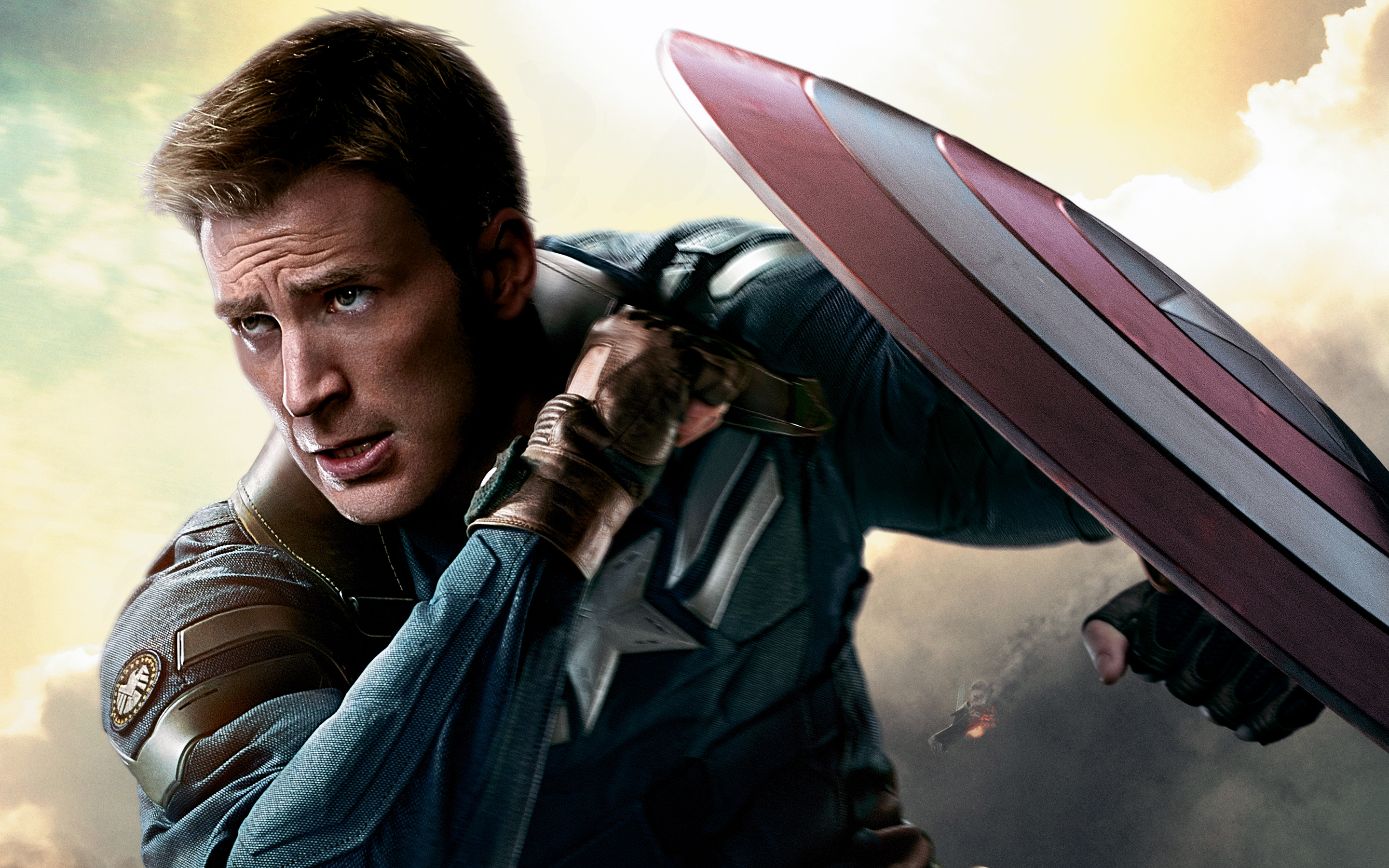 Descarga gratuita de fondo de pantalla para móvil de Capitán América: El Soldado De Invierno, Capitan América, Chris Evans, Películas.