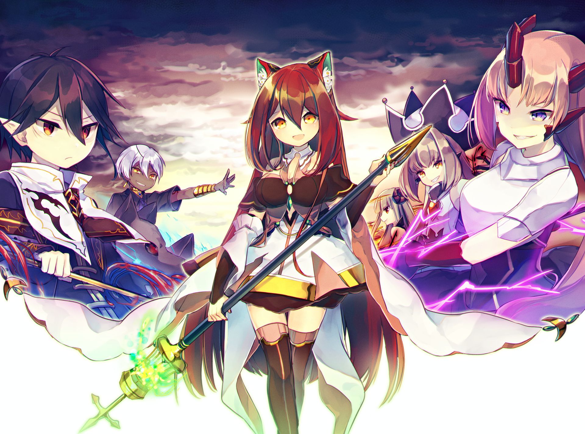 Handy-Wallpaper Animes, Pixiv Fantasia Rd kostenlos herunterladen.