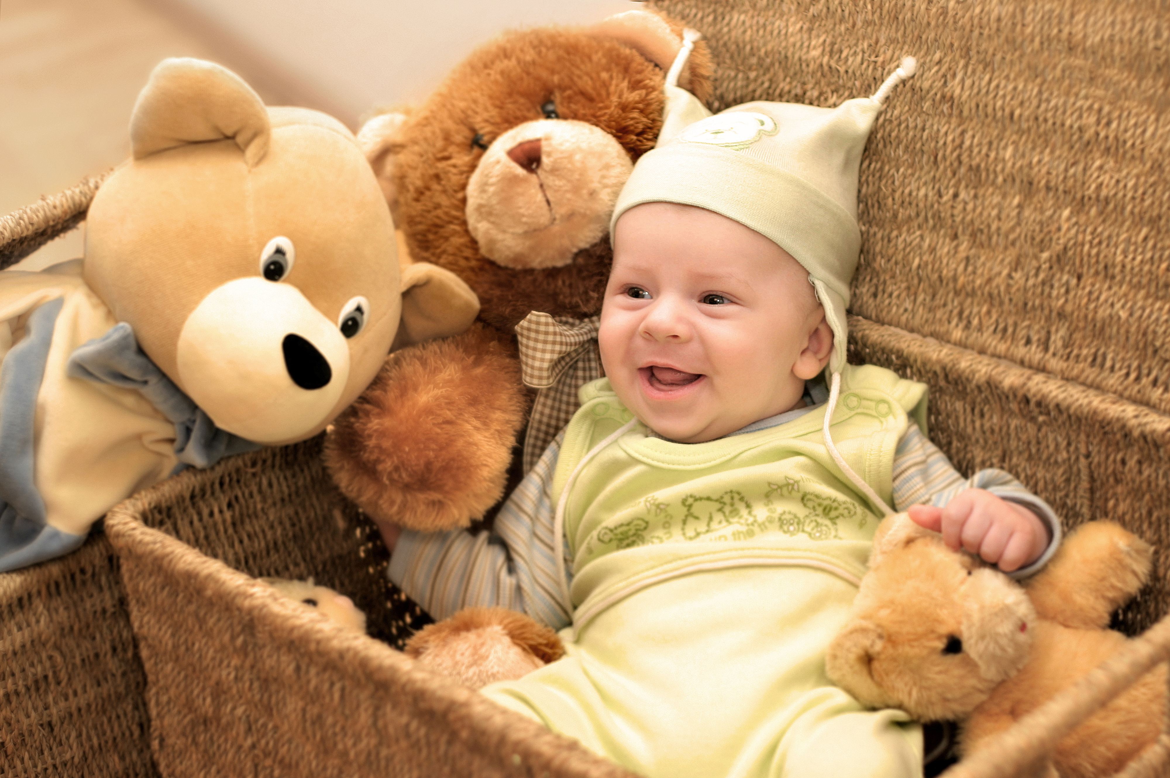 Download mobile wallpaper Teddy Bear, Photography, Baby, Stuffed Animal for free.