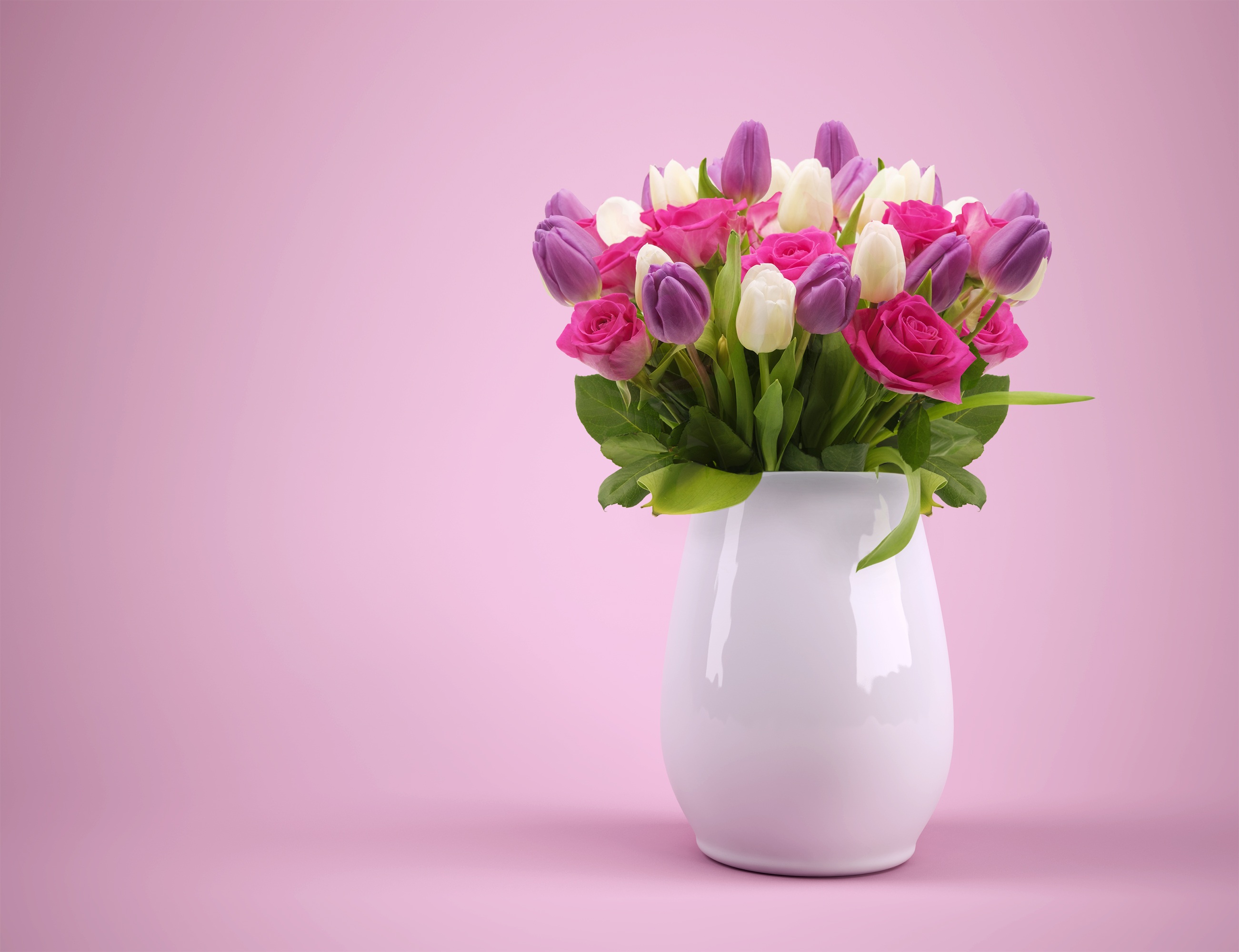 Laden Sie das Blume, Vase, Tulpe, Menschengemacht-Bild kostenlos auf Ihren PC-Desktop herunter