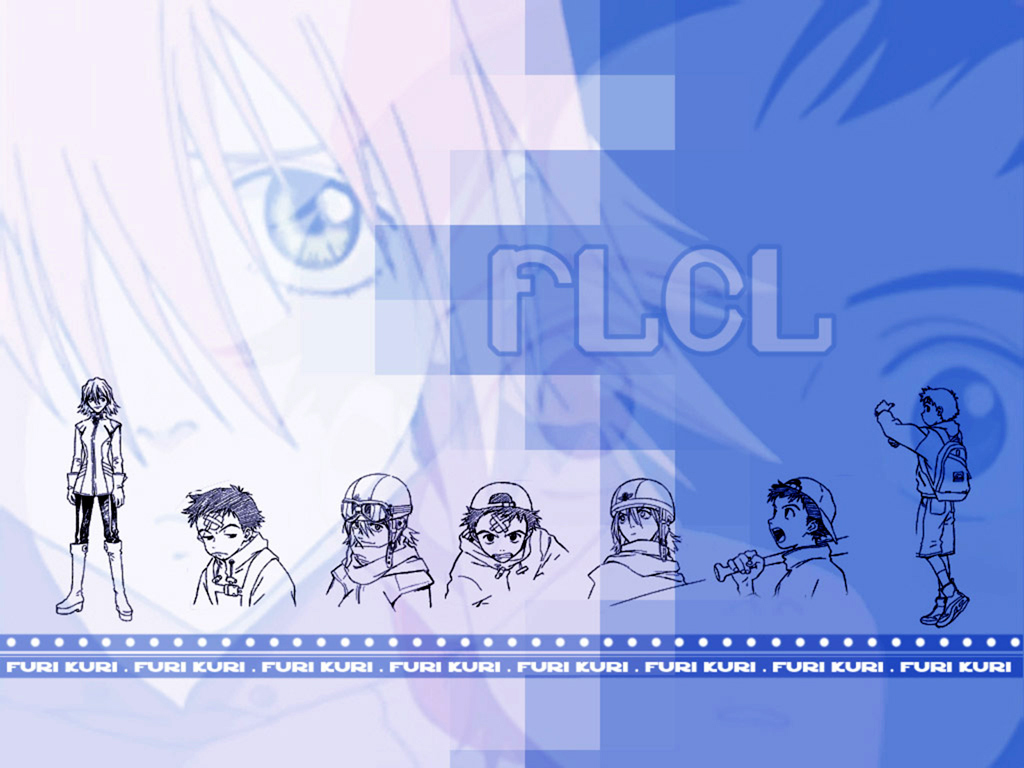 Download mobile wallpaper Anime, Flcl, Haruko Haruhara, Naota Nandaba for free.