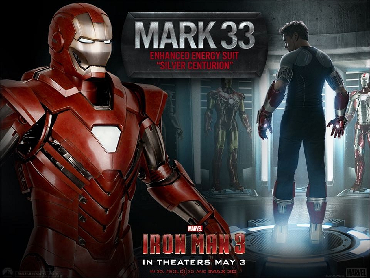 Handy-Wallpaper Filme, Iron Man 3 kostenlos herunterladen.