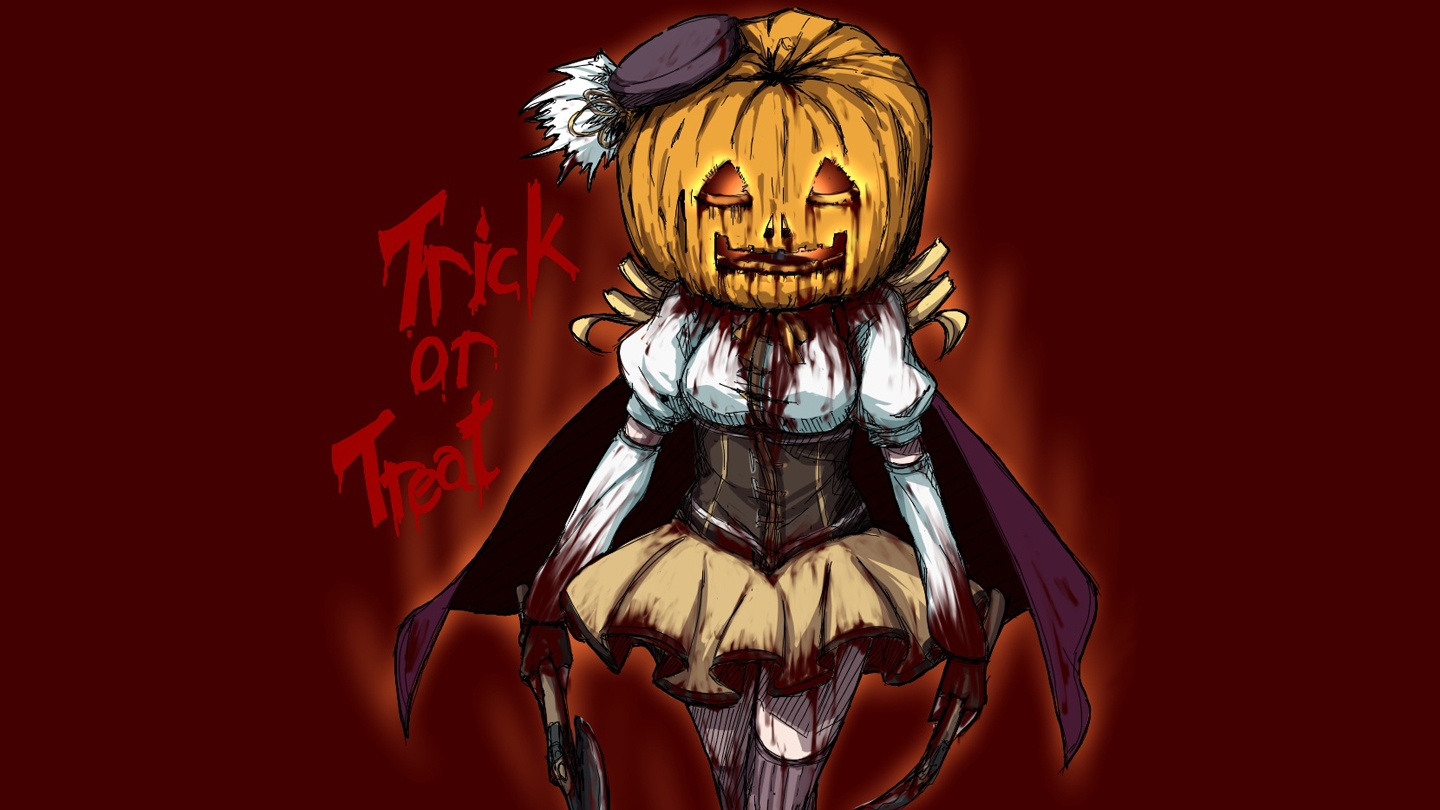 Free download wallpaper Anime, Halloween, Puella Magi Madoka Magica, Mami Tomoe on your PC desktop