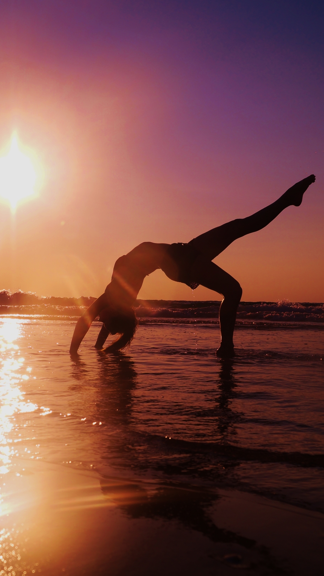 Handy-Wallpaper Frauen, Yoga kostenlos herunterladen.