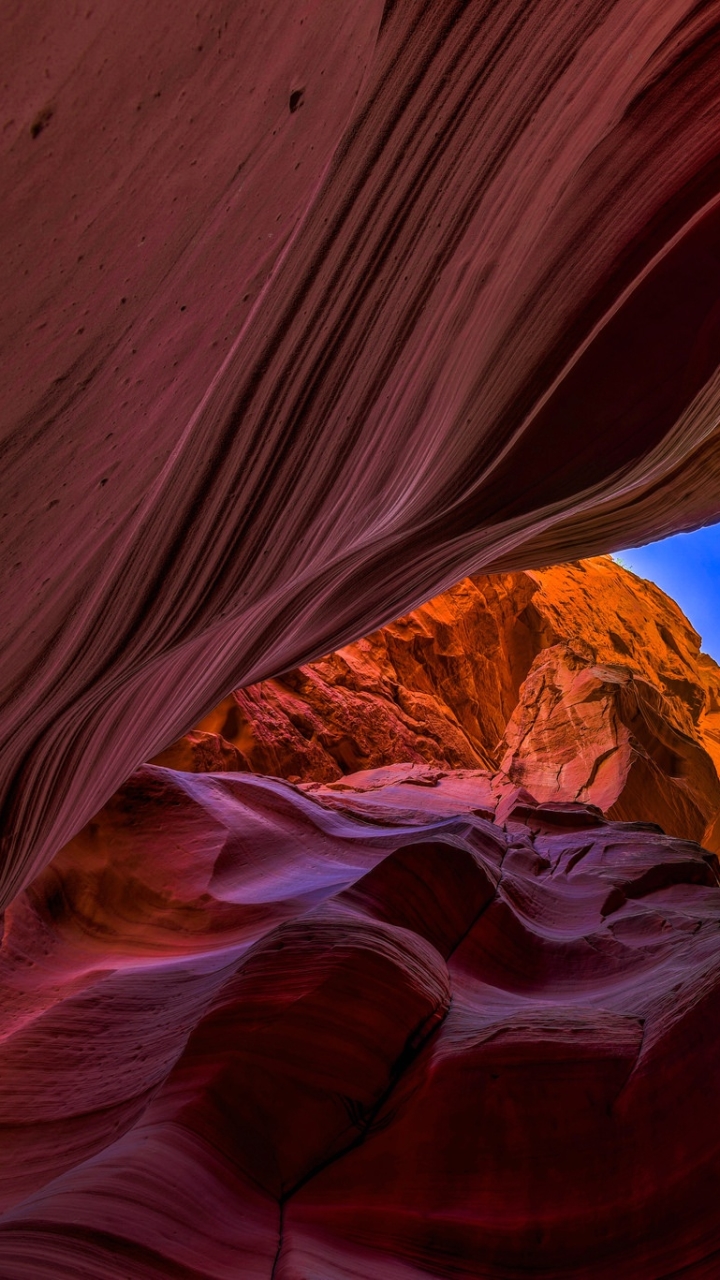 Download mobile wallpaper Nature, Earth, Canyons, Antelope Canyon for free.