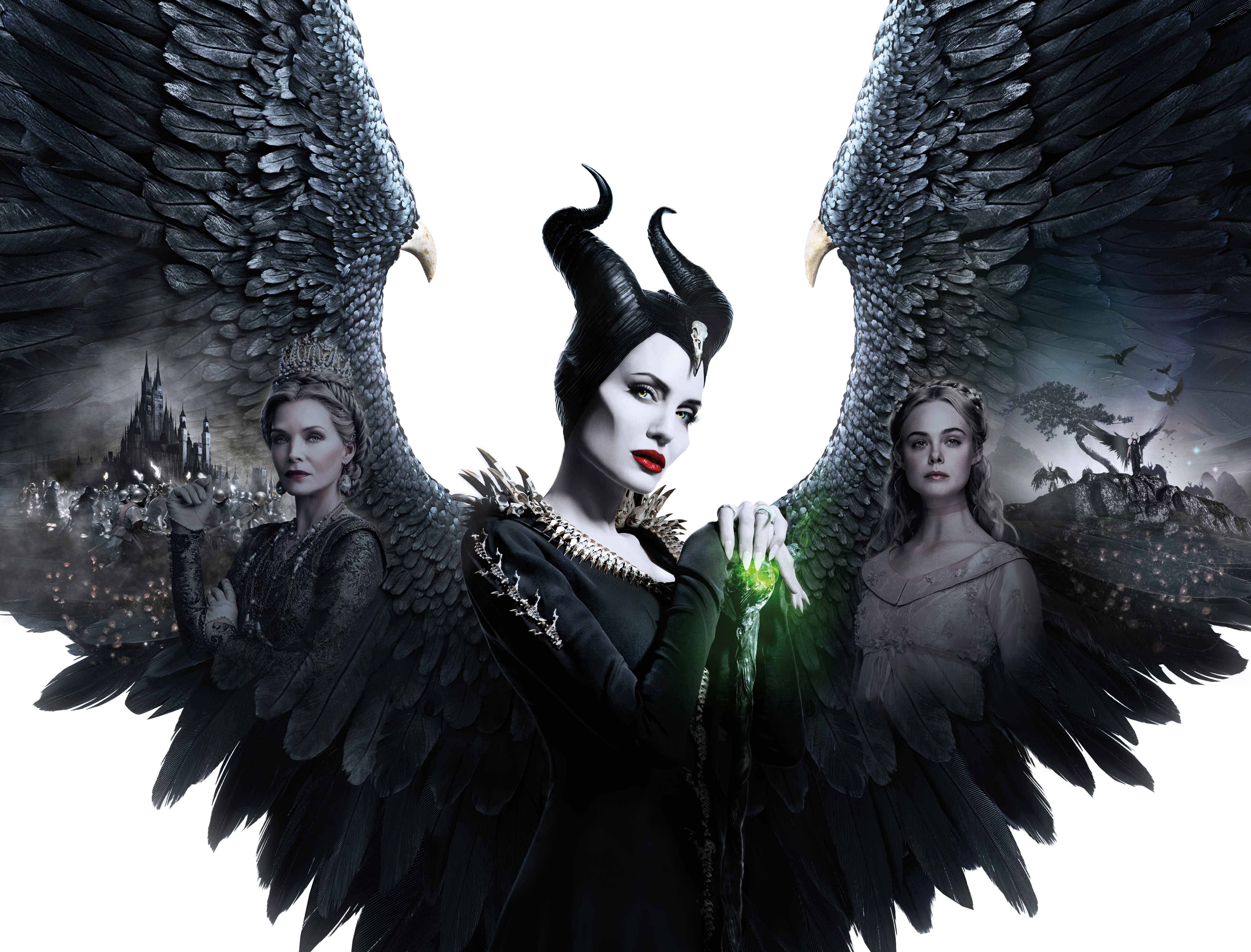 Die besten Maleficent: Mächte Der Finsternis-Hintergründe für den Telefonbildschirm