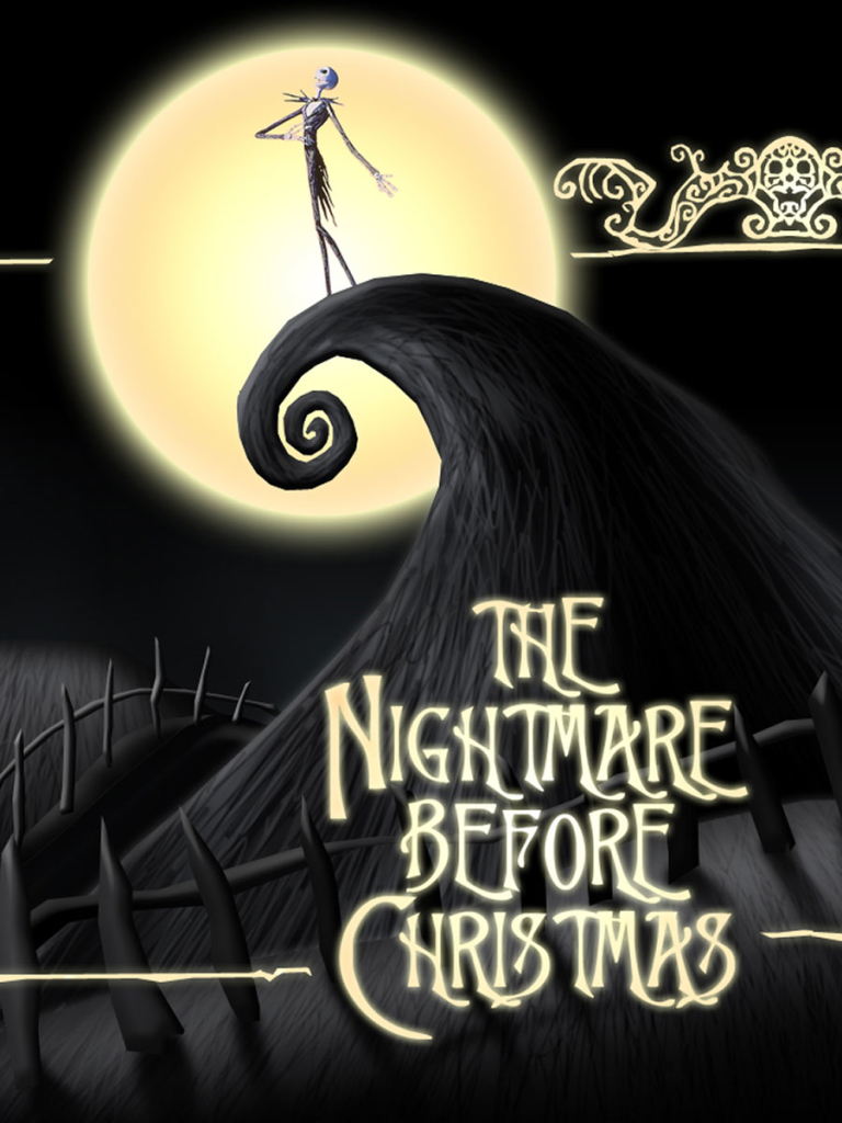 Handy-Wallpaper Nightmare Before Christmas, Filme kostenlos herunterladen.