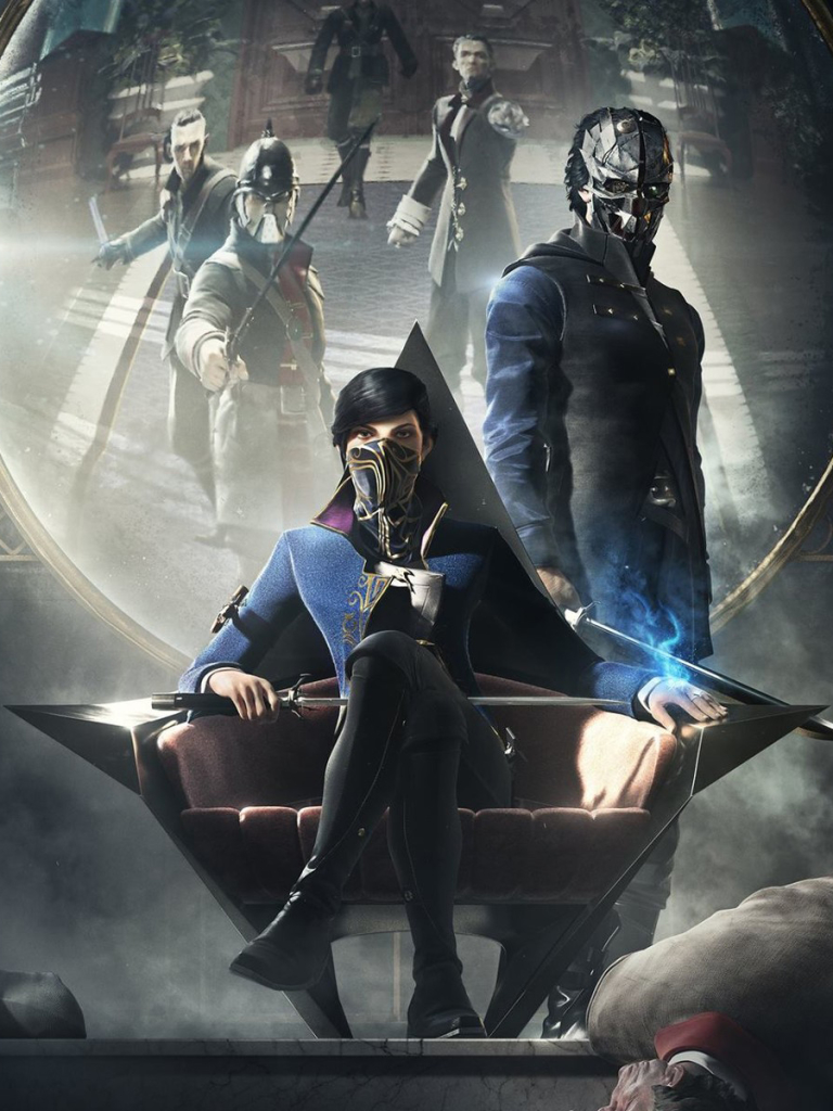 Download mobile wallpaper Dishonored, Video Game, Corvo Attano, Dishonored 2, Emily Kaldwin for free.