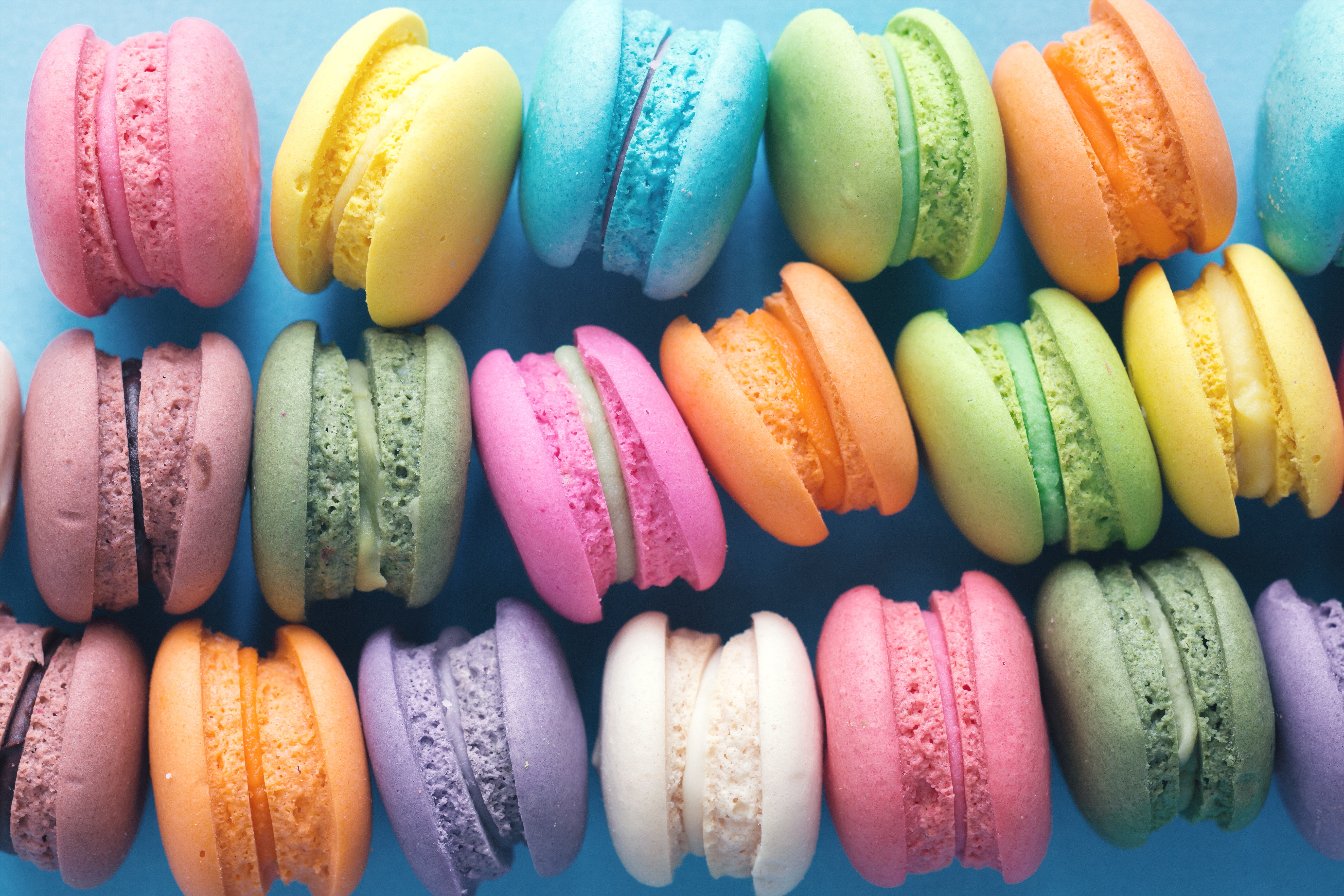 Téléchargez gratuitement l'image Nourriture, Macaron sur le bureau de votre PC