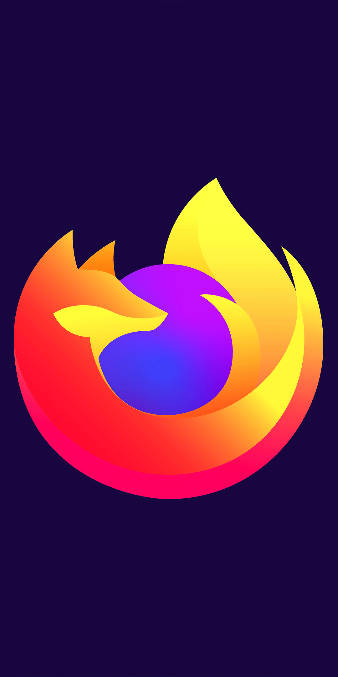 Download mobile wallpaper Technology, Logo, Firefox, Minimalist for free.