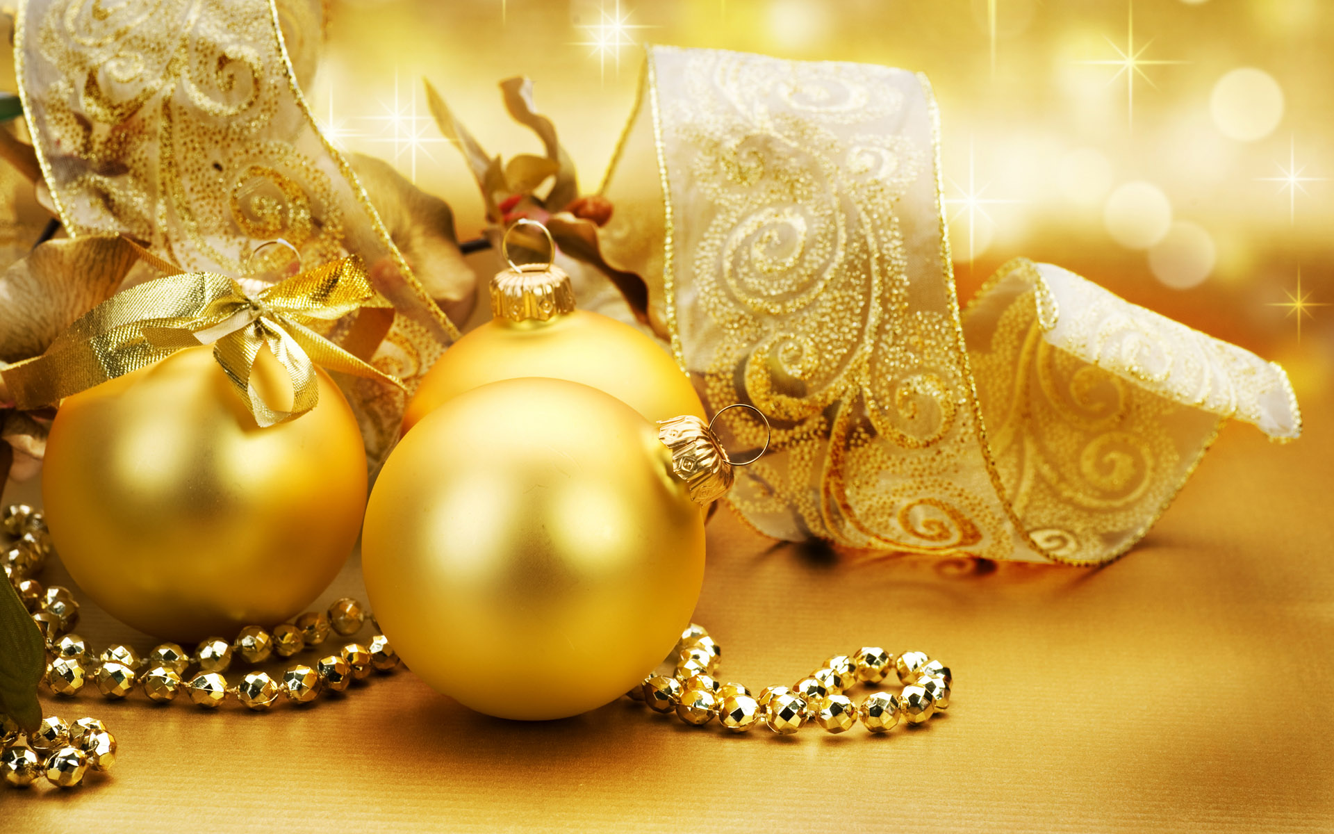 163549 Hintergrundbild herunterladen weihnachten, golden, feiertage, weihnachtsschmuck - Bildschirmschoner und Bilder kostenlos