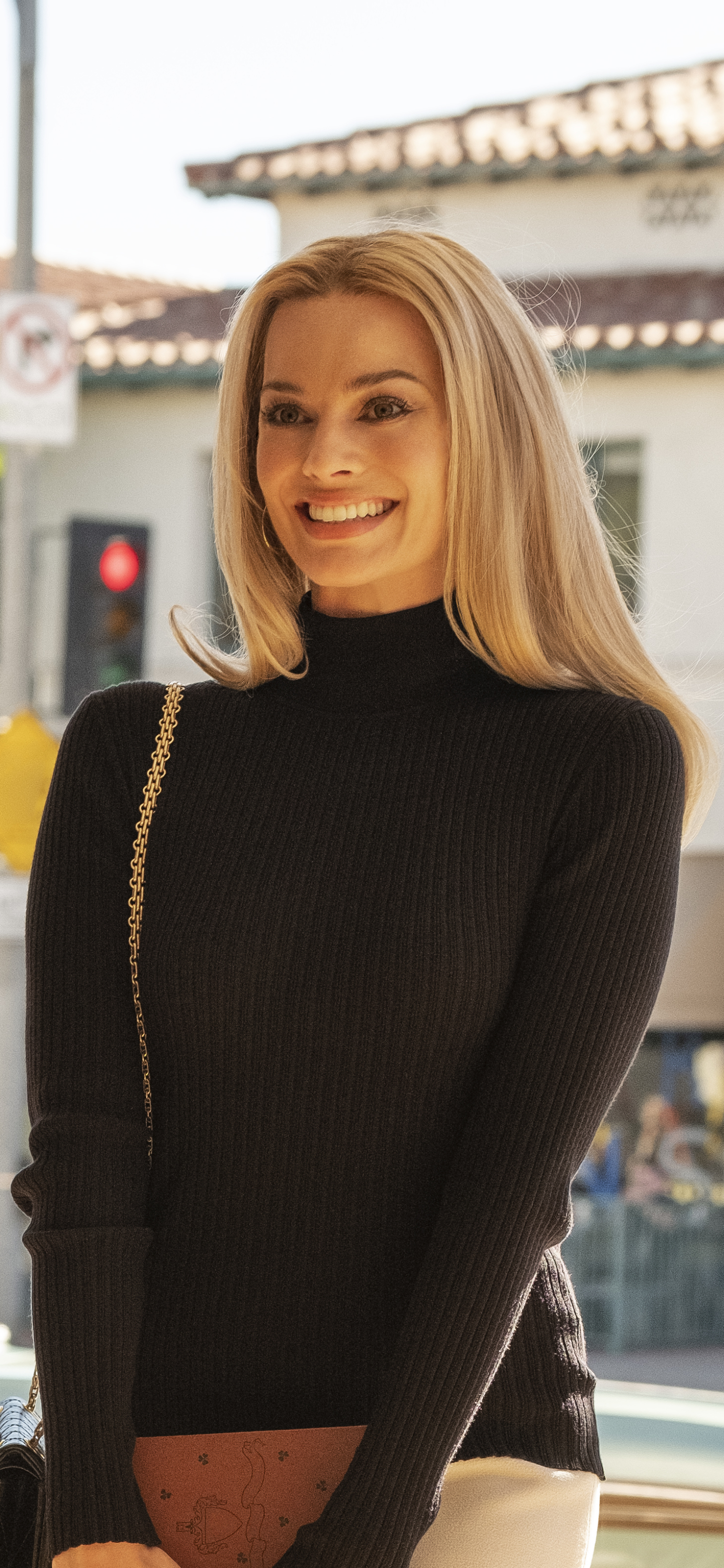 movie, once upon a time in hollywood, smile, actress, margot robbie, blonde, australian Full HD