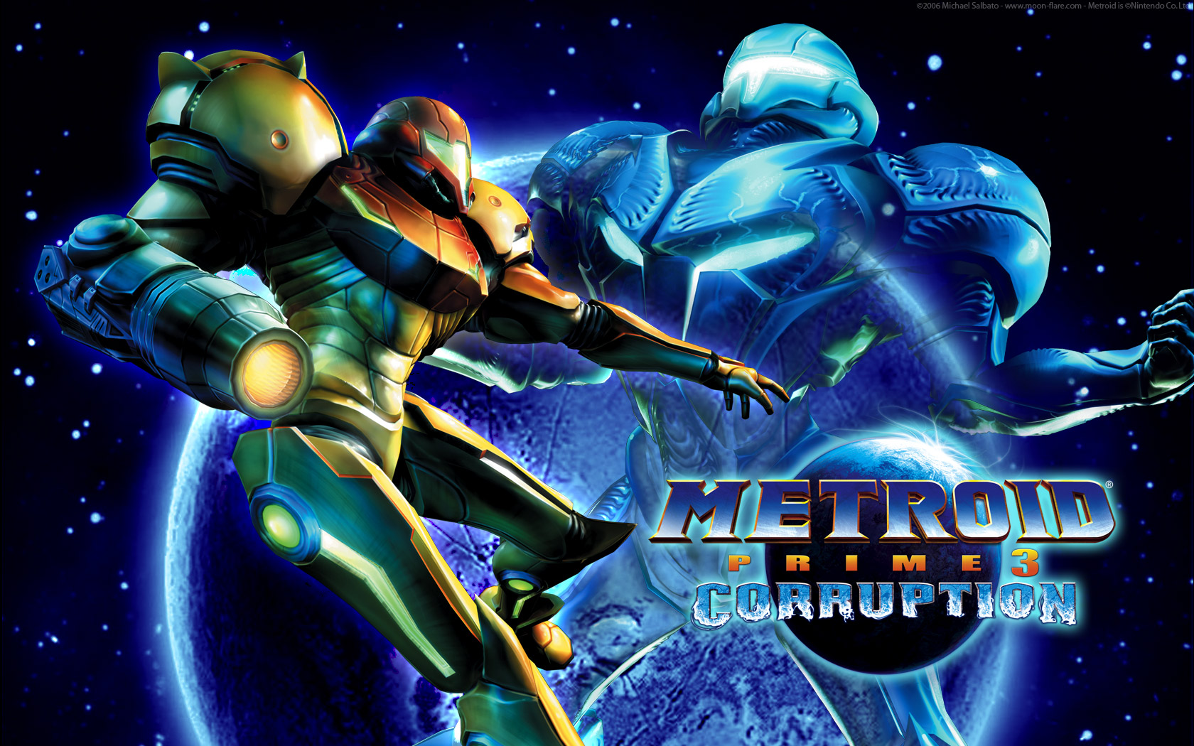 Laden Sie das Computerspiele, Metoroido, Metroid Prime 3: Corruption-Bild kostenlos auf Ihren PC-Desktop herunter