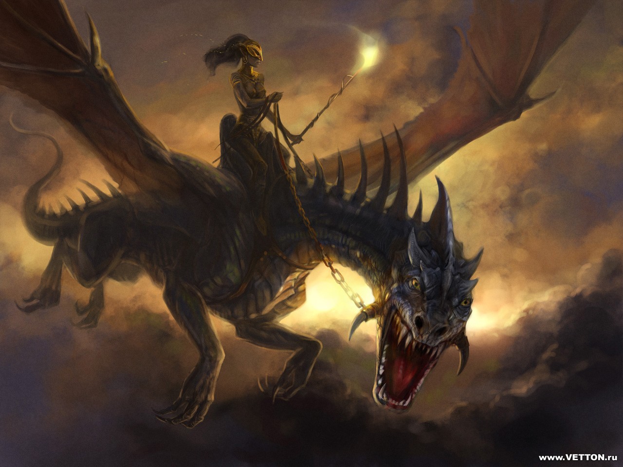 Free download wallpaper Fantasy, Dragon on your PC desktop