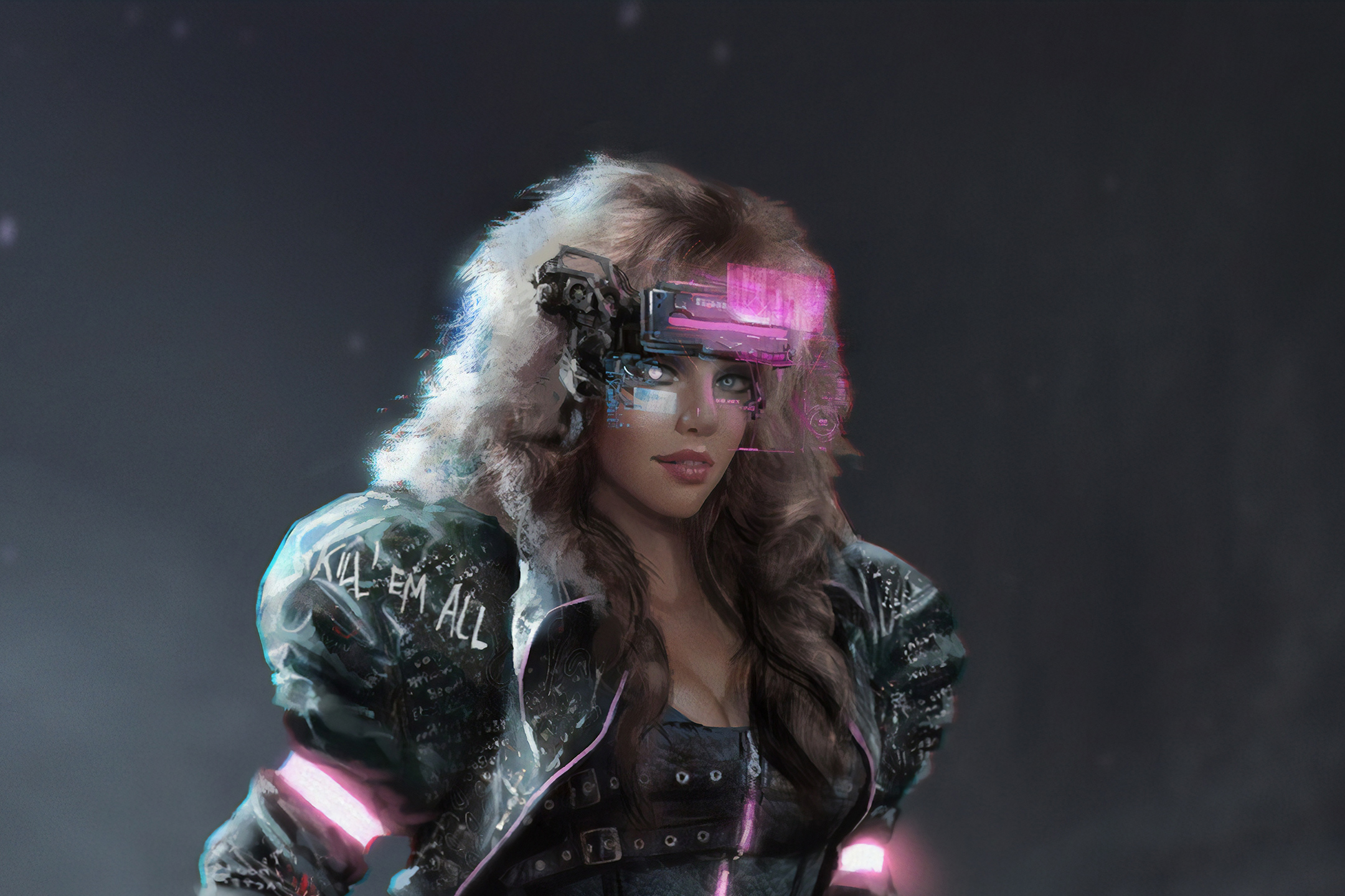 Download mobile wallpaper Cyberpunk, Sci Fi for free.