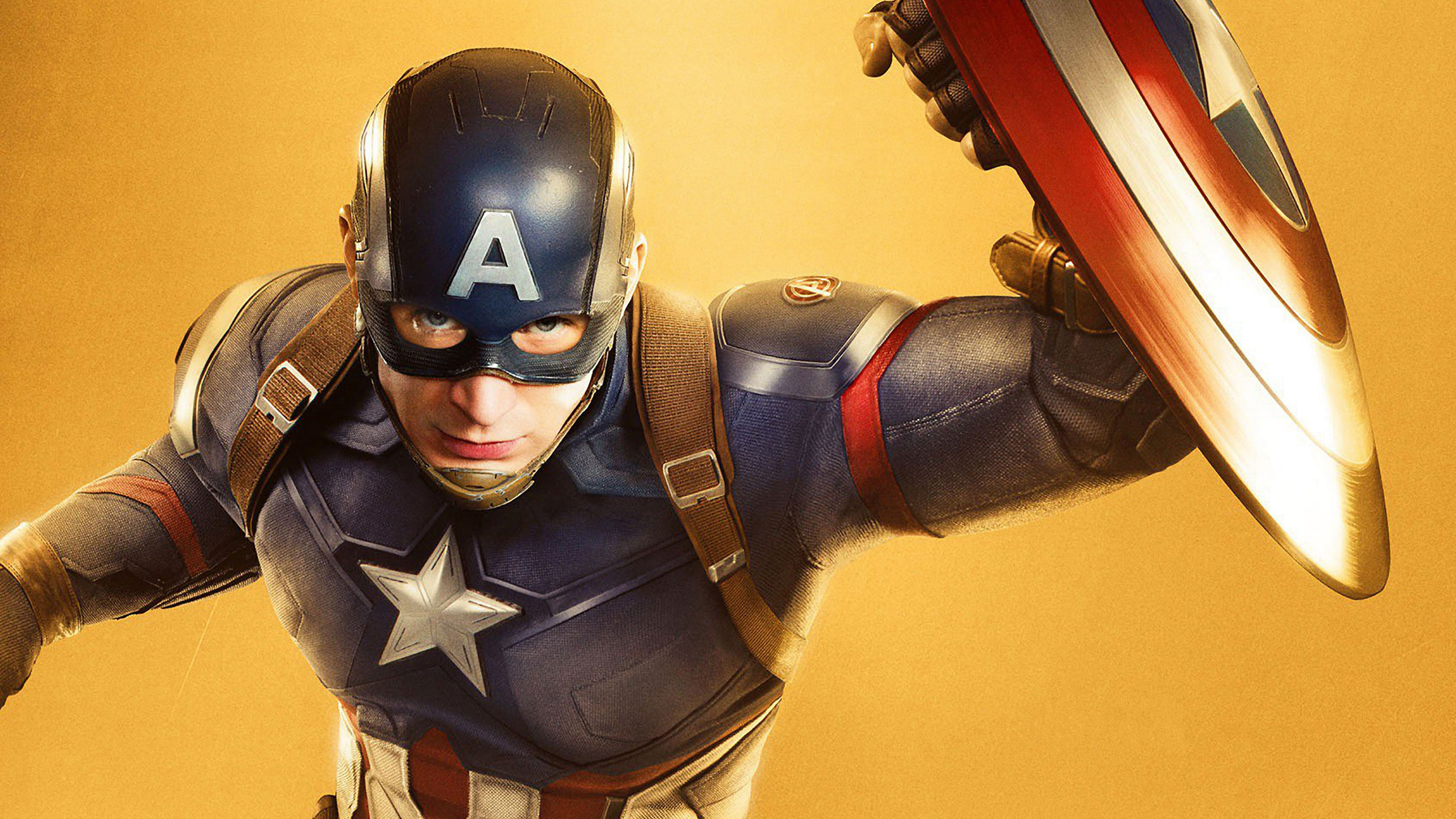 Download mobile wallpaper Captain America, Chris Evans, Movie, The Avengers, Steve Rogers, Avengers: Infinity War for free.
