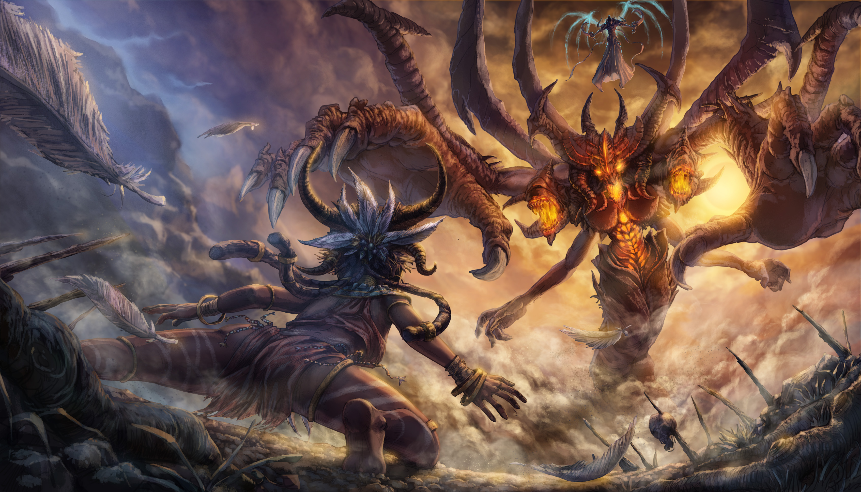 Handy-Wallpaper Hexendoktor (Diablo Iii), Diablo Iii: Reaper Of Souls, Malthael (Diablo Iii), Diablo, Computerspiele kostenlos herunterladen.
