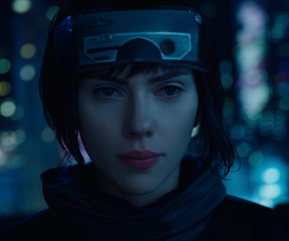 Descarga gratuita de fondo de pantalla para móvil de Scarlett Johansson, Películas, Fantasma En La Concha (2017).
