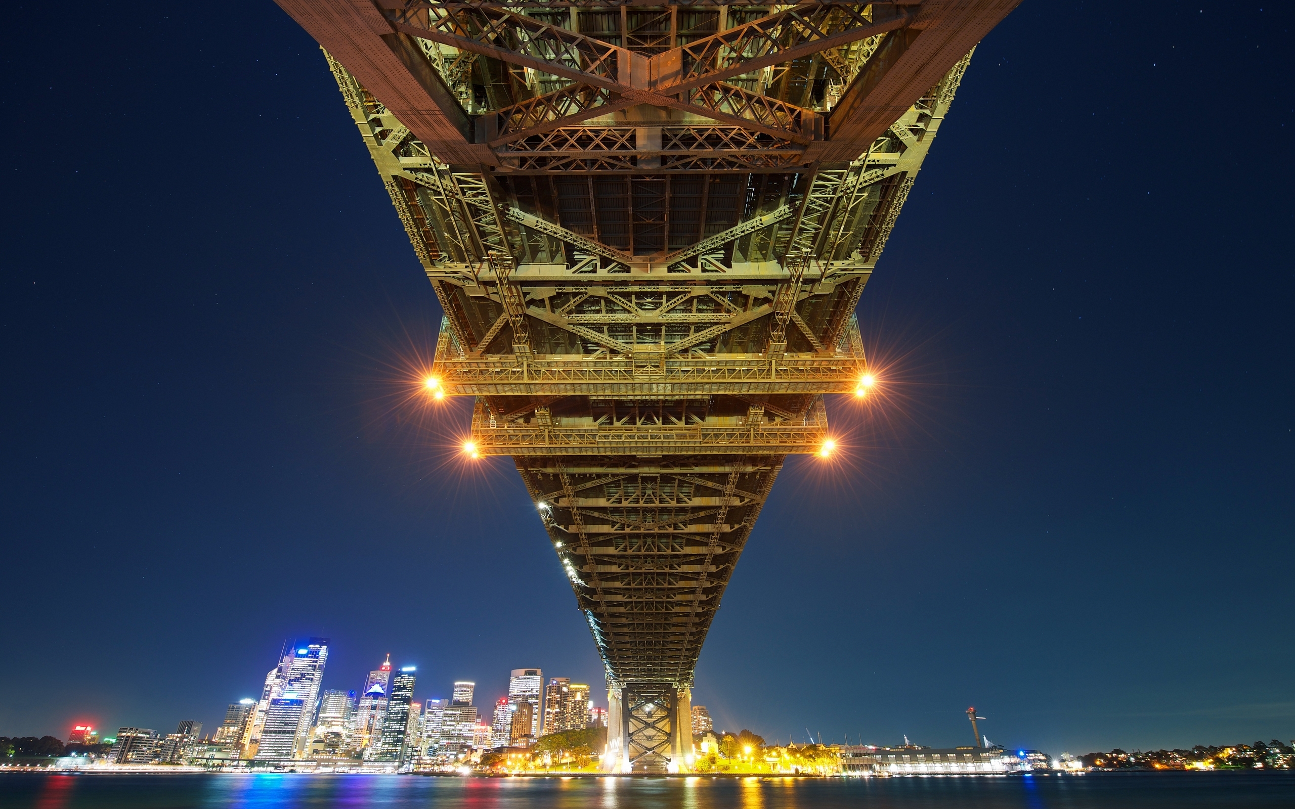 Скачати мобільні шпалери Сіднейський Міст Бей, Мости, Створено Людиною безкоштовно.
