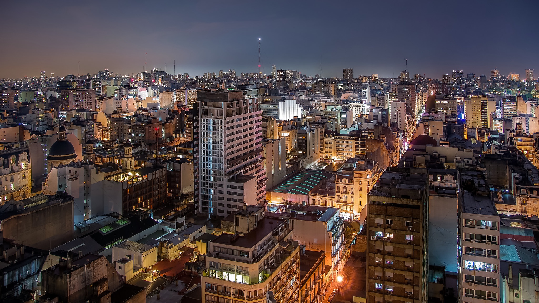 buenos aires, argentina, man made, building, city, cityscape, night, cities